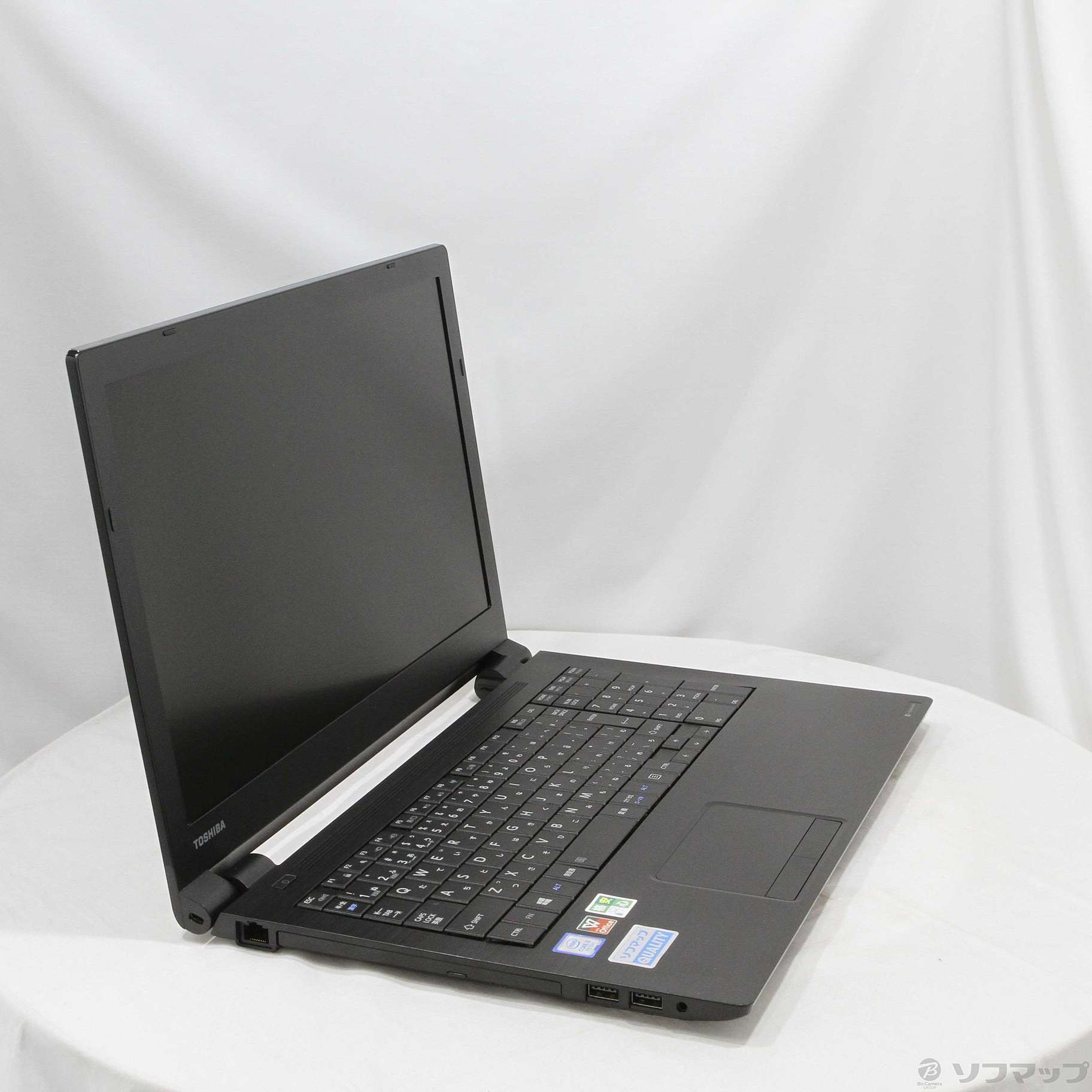 中古】格安安心パソコン dynabook B3 P1B3LBAB ブラック 〔Windows 10 