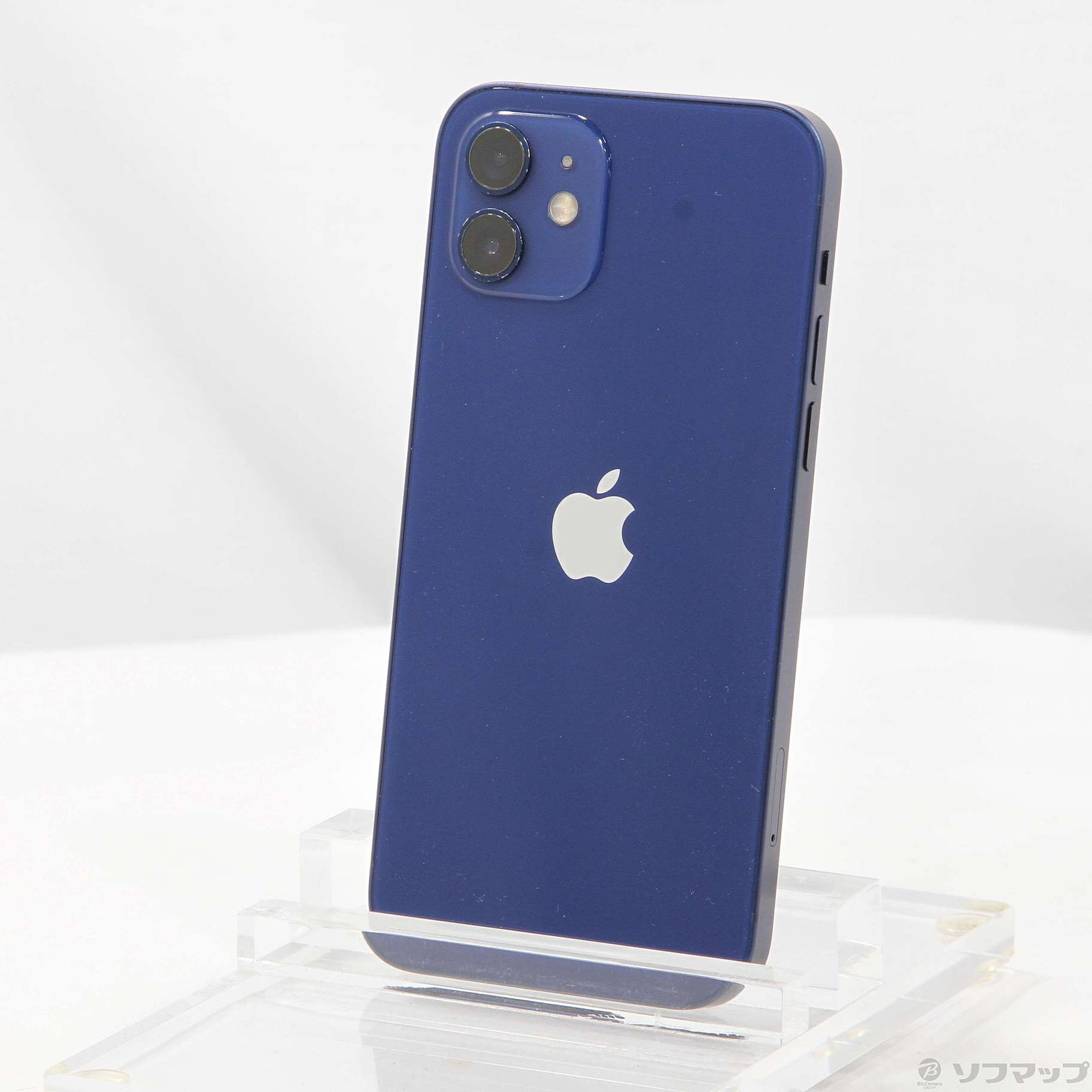 (中古)Apple iPhone12 64GB ブルー MGHR3J/A SIMフリー(196-ud)