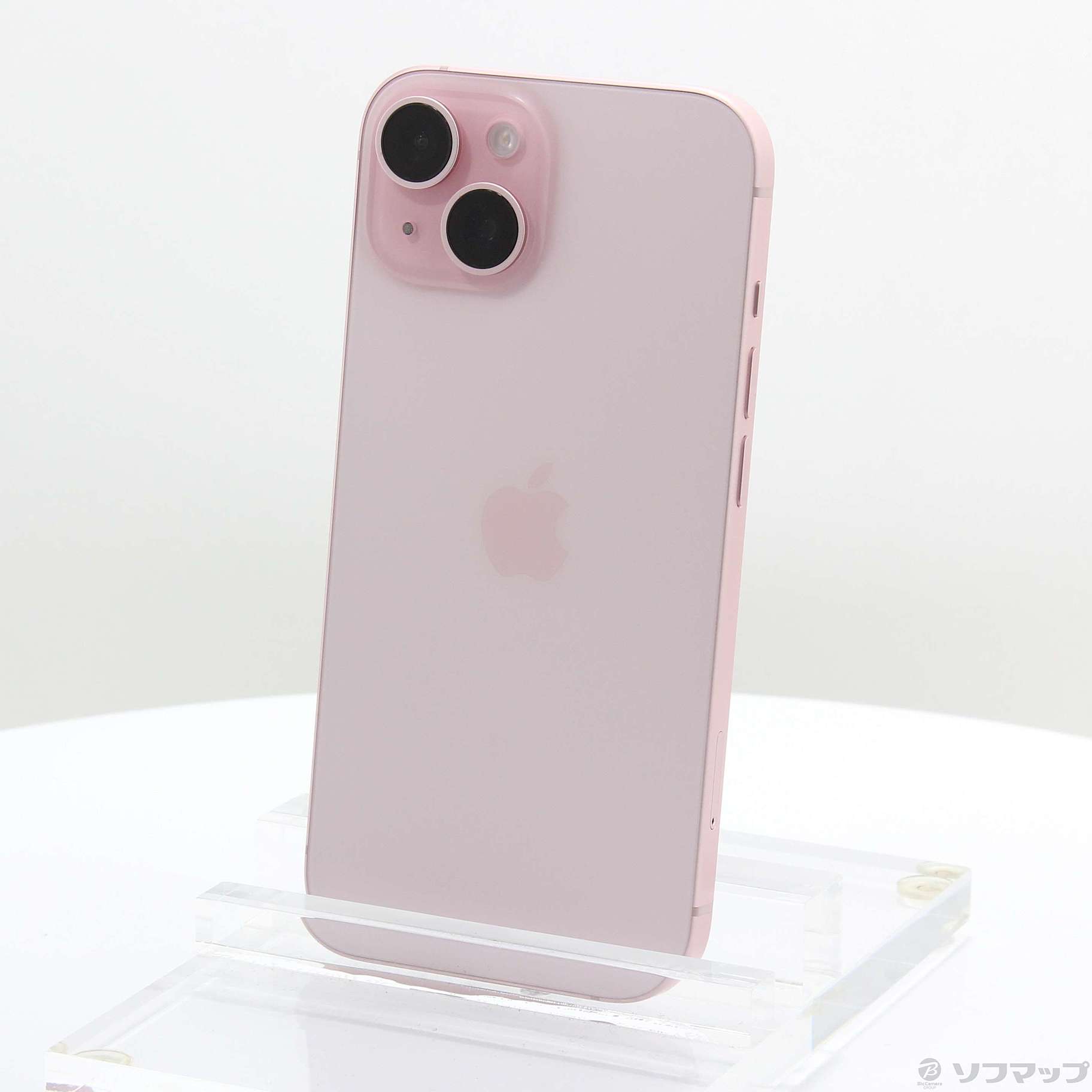 (中古)Apple iPhone15 128GB ピンク MTMJ3J/A SIMフリー(349-ud)