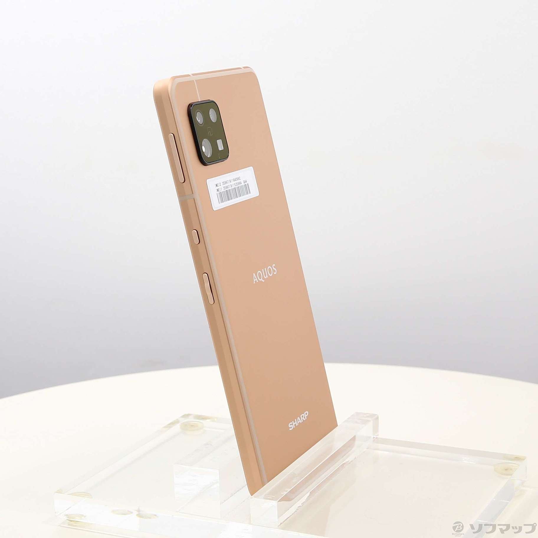 中古】AQUOS sense6s 楽天版 64GB ライトカッパー SH-RM19s SIMフリー ...