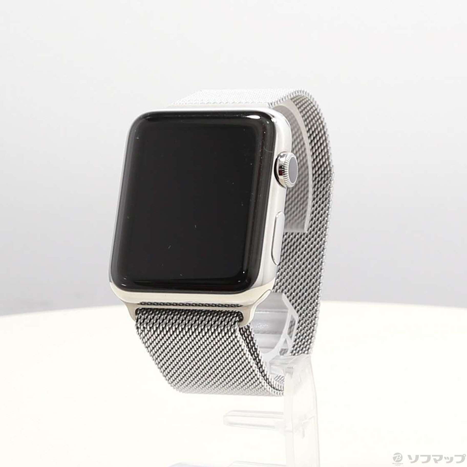 中古】Apple Watch 42mm ステンレススチールケース ミラネーゼループ