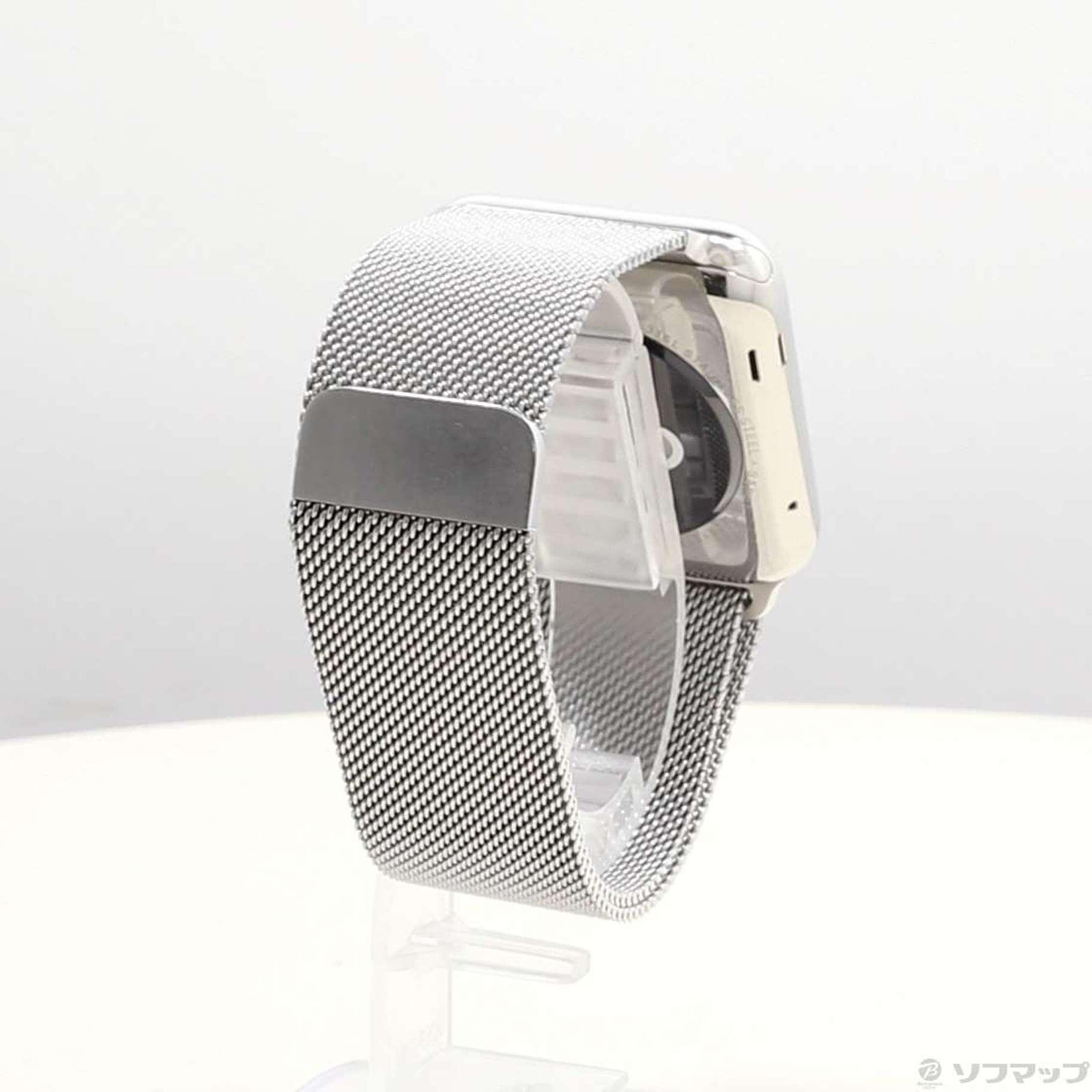 中古】Apple Watch 42mm ステンレススチールケース ミラネーゼループ