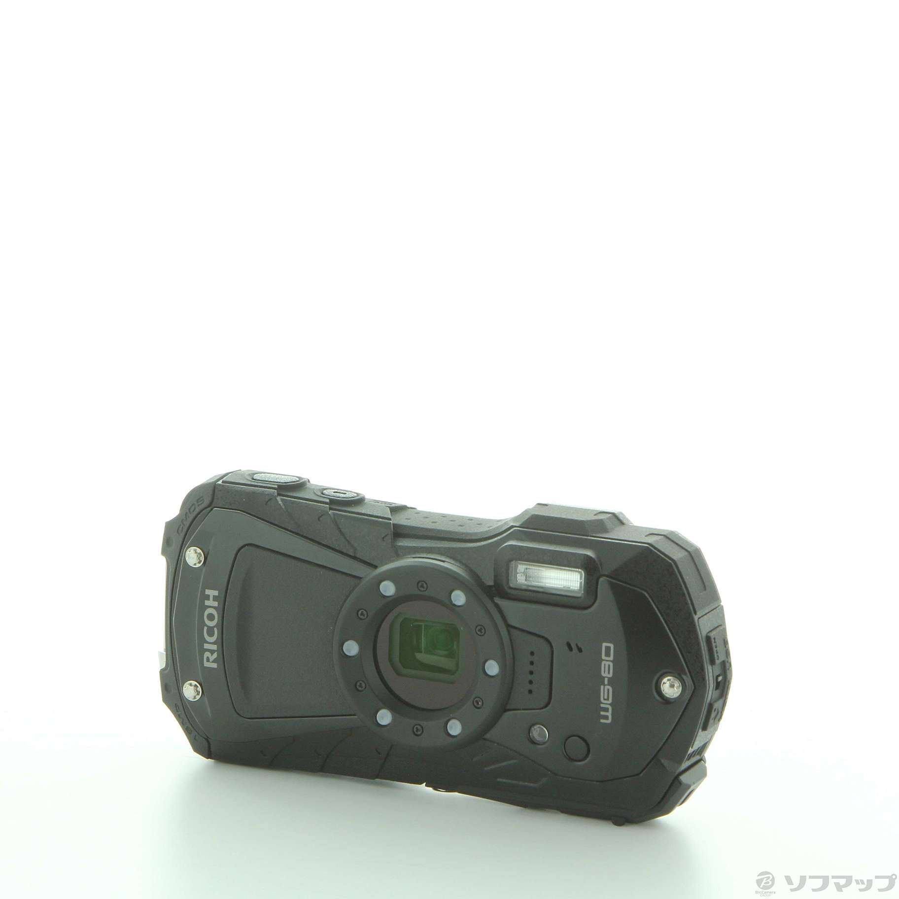 中古】〔展示品〕 RICOH WG-80 ブラック [2133055222979] - リコレ 
