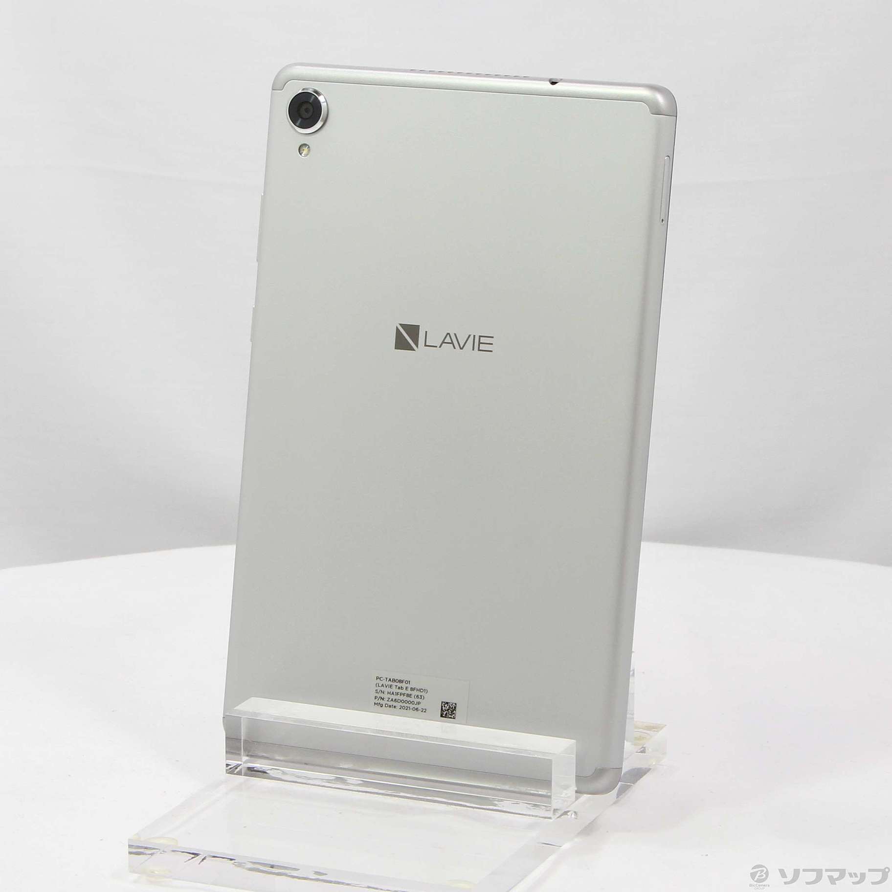 中古】LAVIE Tab E TAB08／F01 32GB シルバー PC-TAB08F01 Wi-Fi ［8 ...