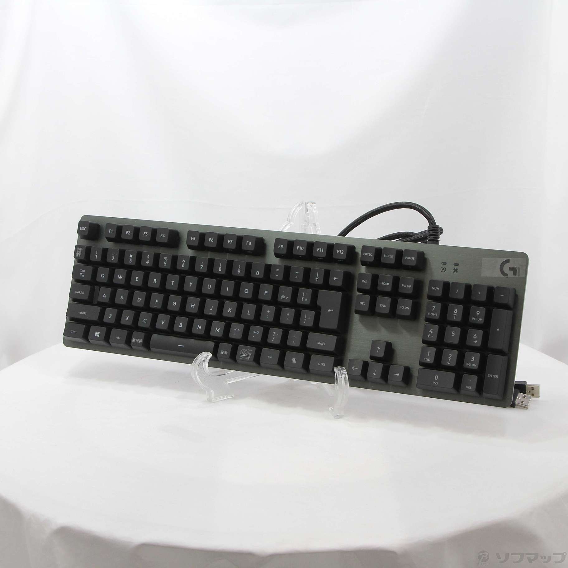 中古】G413 Mechanical Gaming Keyboard G413CB カーボン ROMER