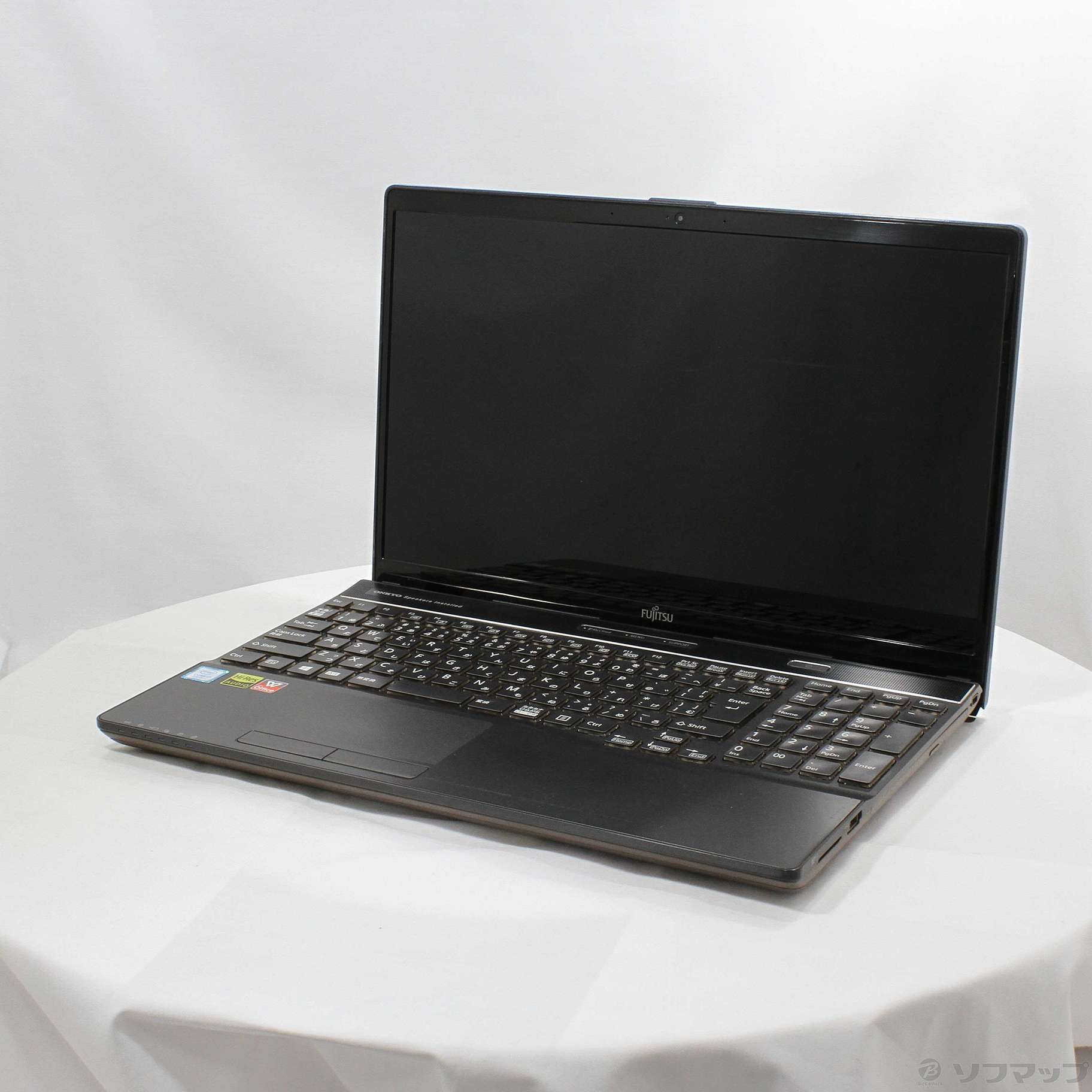 中古】LIFEBOOK AH53／B3 FMVA53B3B ブライトブラック 〔Windows 10〕 ［Core-i7-8550U (1.8GHz)／ 8GB／HDD1TB／15.6インチワイド］ [2133055232169] - リコレ！|ビックカメラグループ ソフマップの中古通販サイト