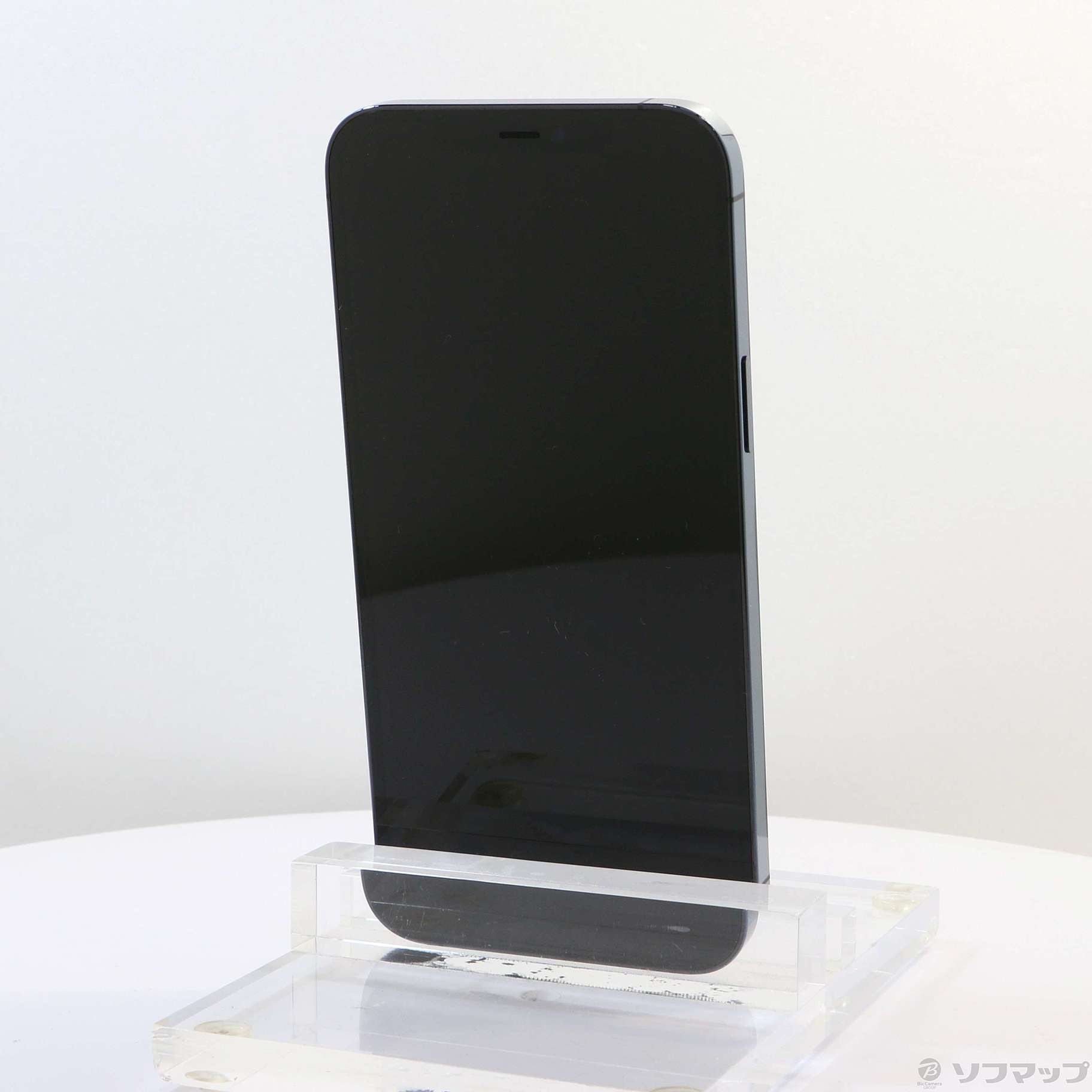 〔中古品〕 iPhone12 Pro Max 256GB パシフィックブルー MGD23J／A SIMフリー ［6.7インチ有機EL／Apple  A14］