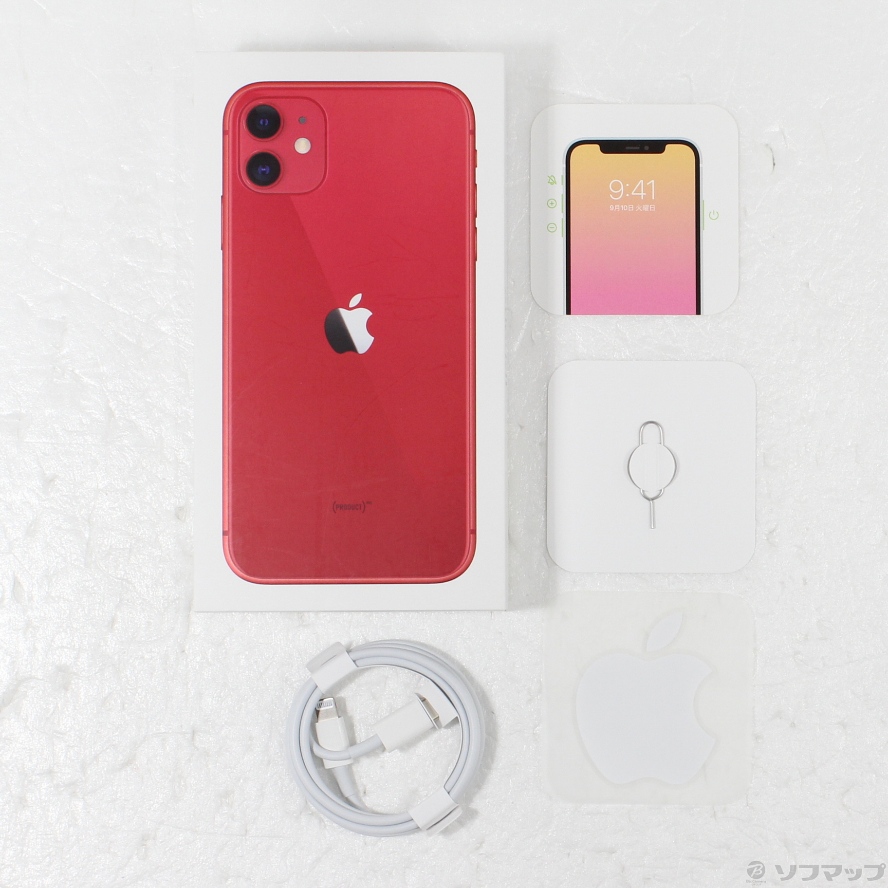 Apple - iPhone11  64GB RED SIMフリー Amazon.com: Apple iPhone 11, 64GB, (PRODUCT)RED - Fully