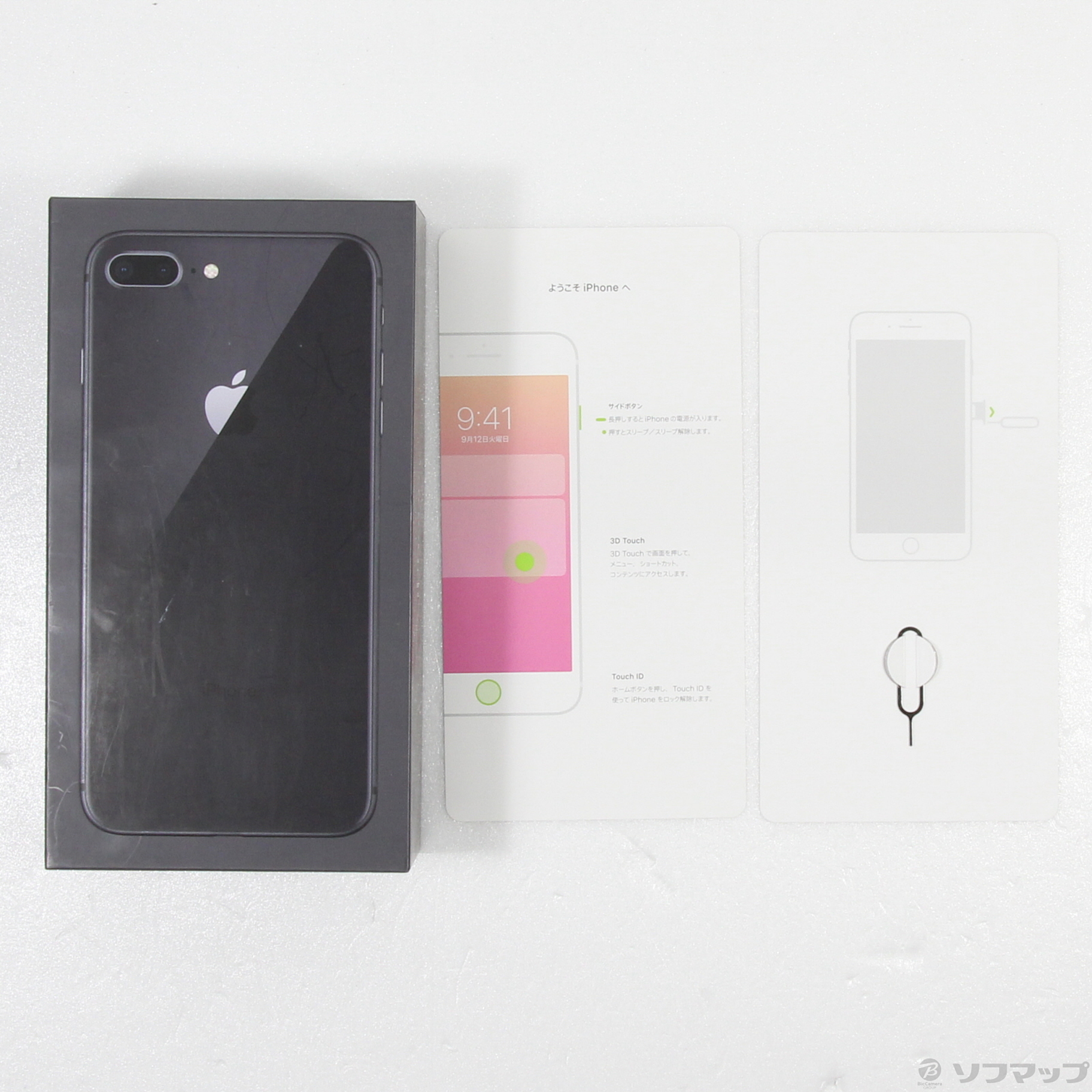 中古】iPhone8 Plus 256GB スペースグレイ NQ9N2J／A SIMフリー [2133055240256] -  リコレ！|ビックカメラグループ ソフマップの中古通販サイト