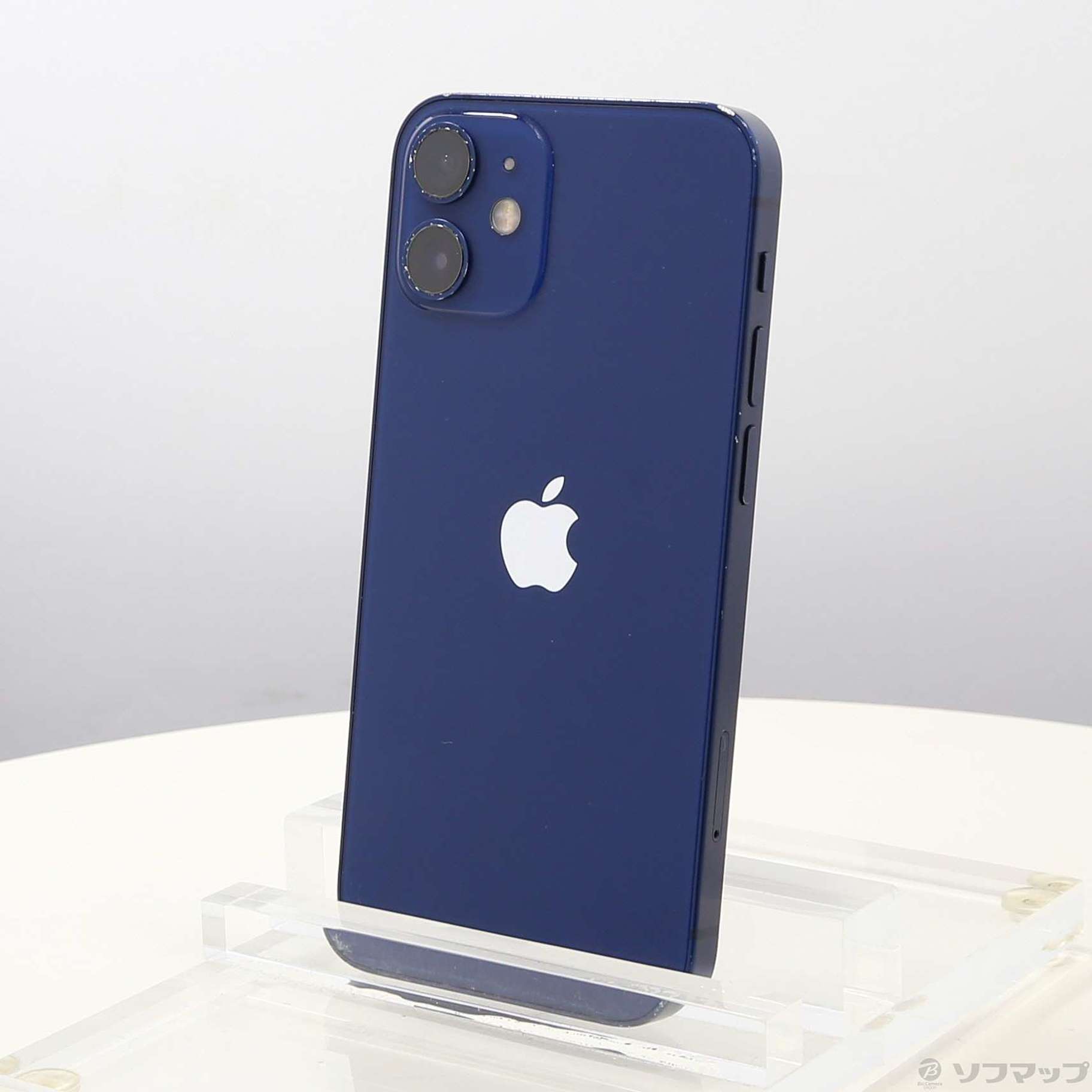 中古】iPhone12 mini 64GB ブルー MGAP3J／A SIMフリー