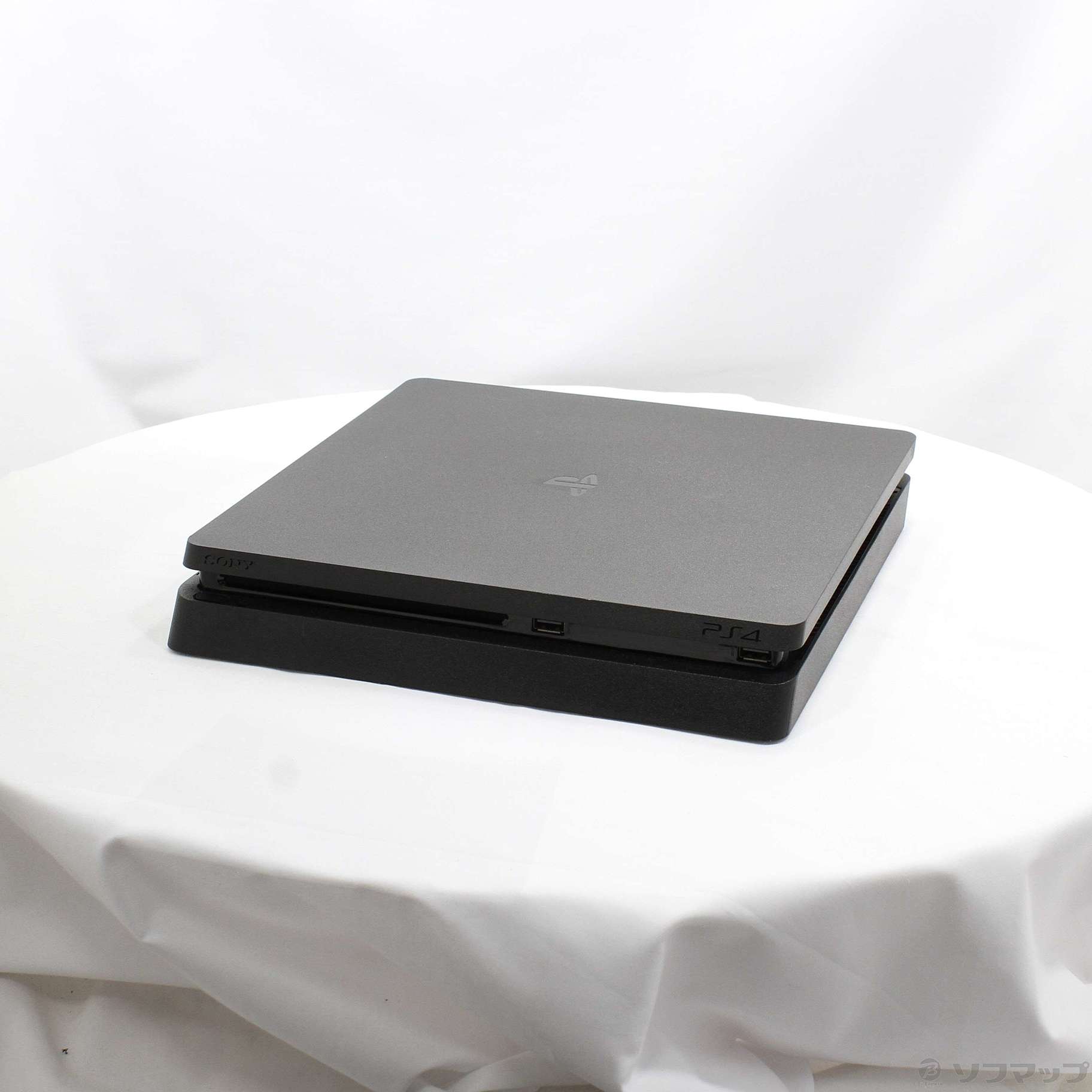 中古品〕 PlayStation 4 ジェット・ブラック 500GB CUH-2200AB01｜の 