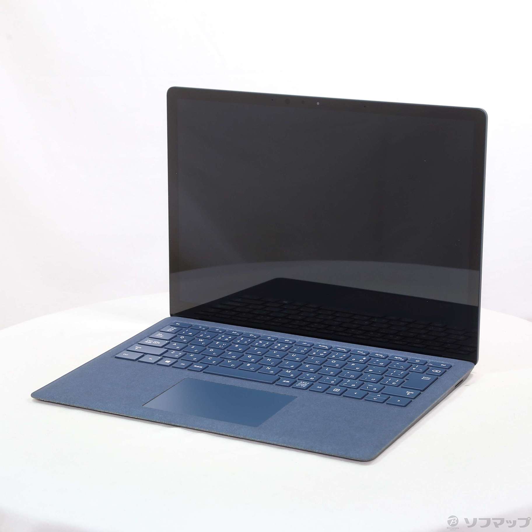 (中古)Microsoft Surface Laptop 2 (Core i7/8GB/SSD256GB) LQQ-00059 コバルトブルー (Windows 10)(251-ud)