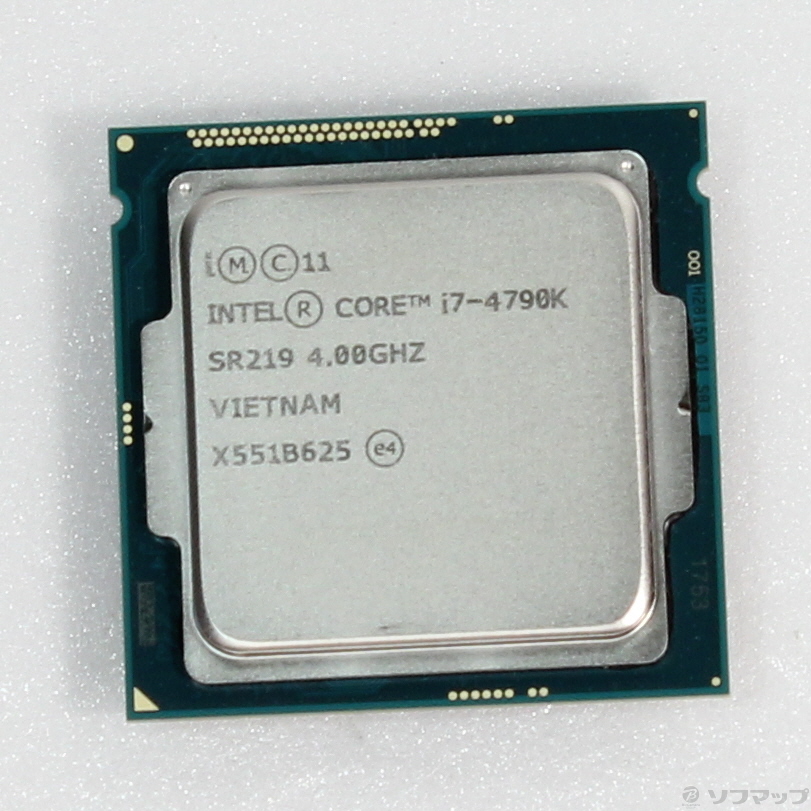 中古】Core i7 4790K 〔4.0GHz／LGA 1150〕 [2133055269141] - リコレ ...