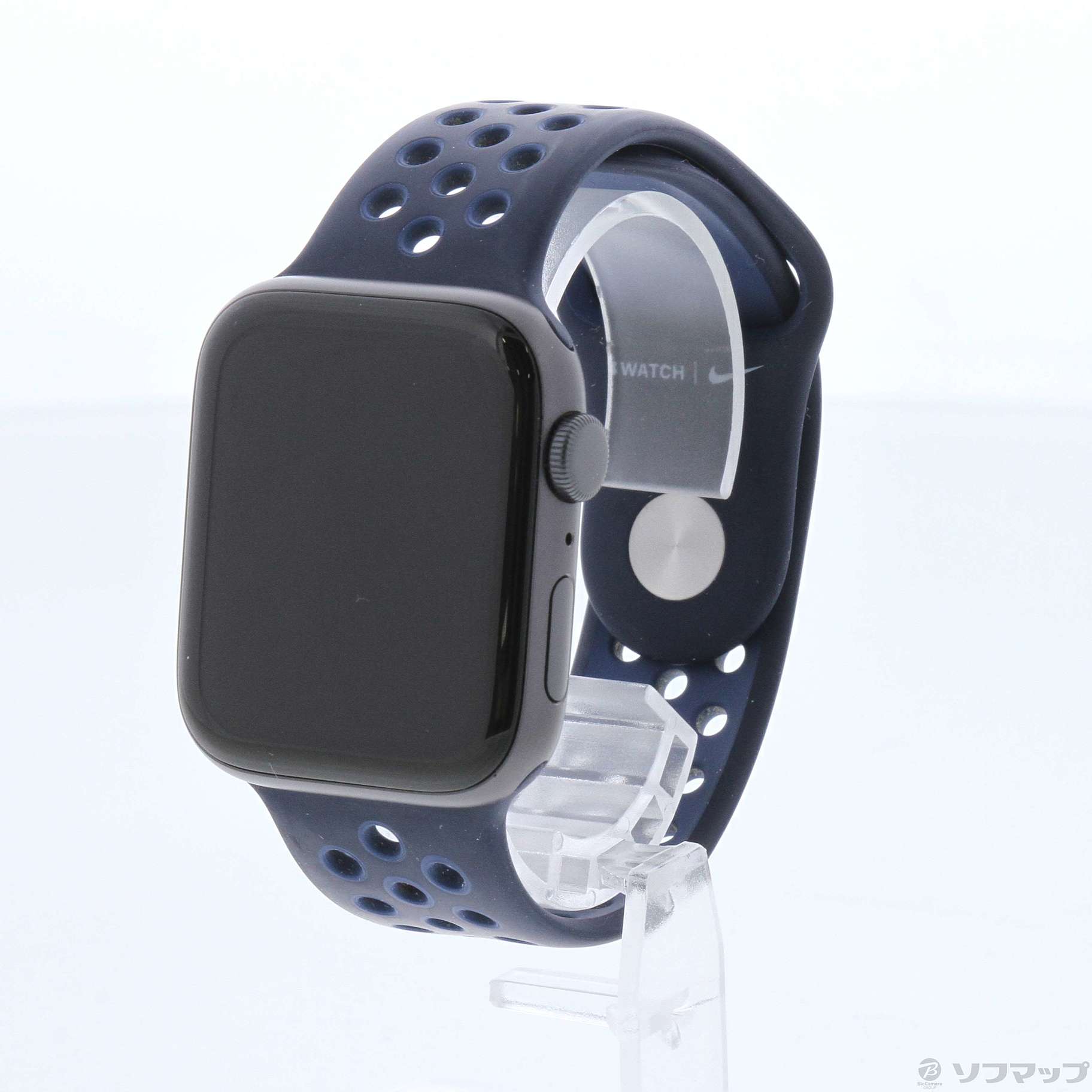Apple Watch SE 第1世代 Nike GPS 44mm スペースグレイアルミニウムケース  ミッドナイトネイビー／ミスティックネイビーNikeスポーツバンド
