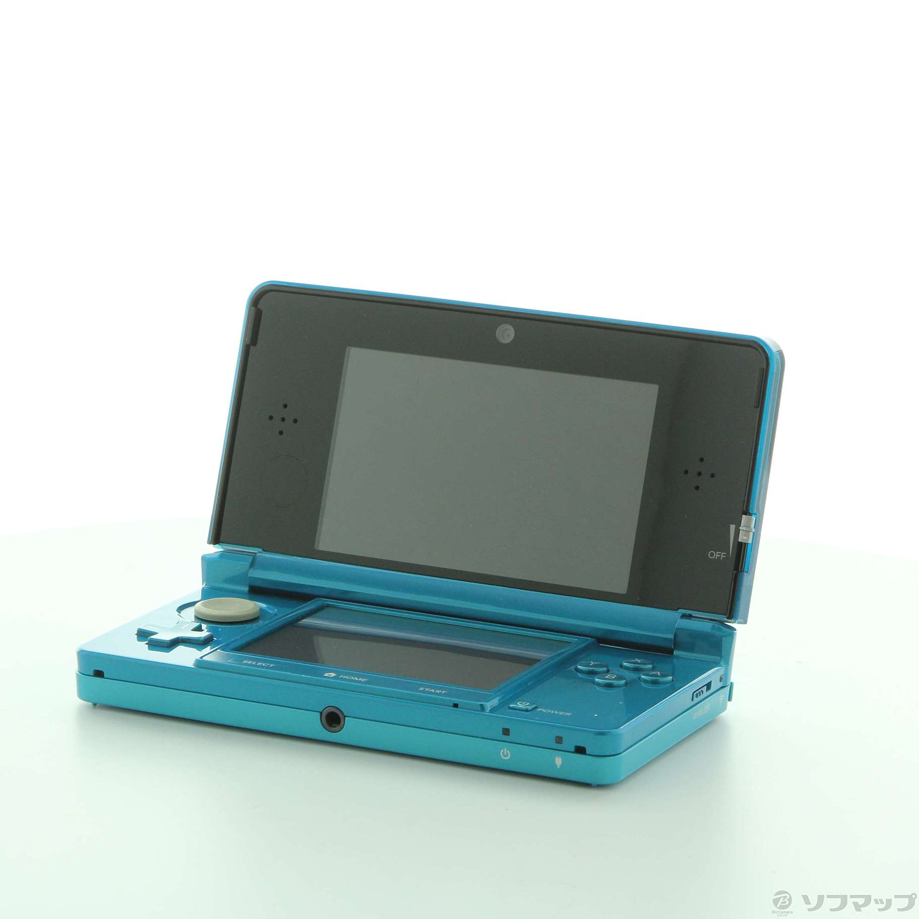 〔中古品（難あり）〕 ニンテンドー3DS アクアブルー