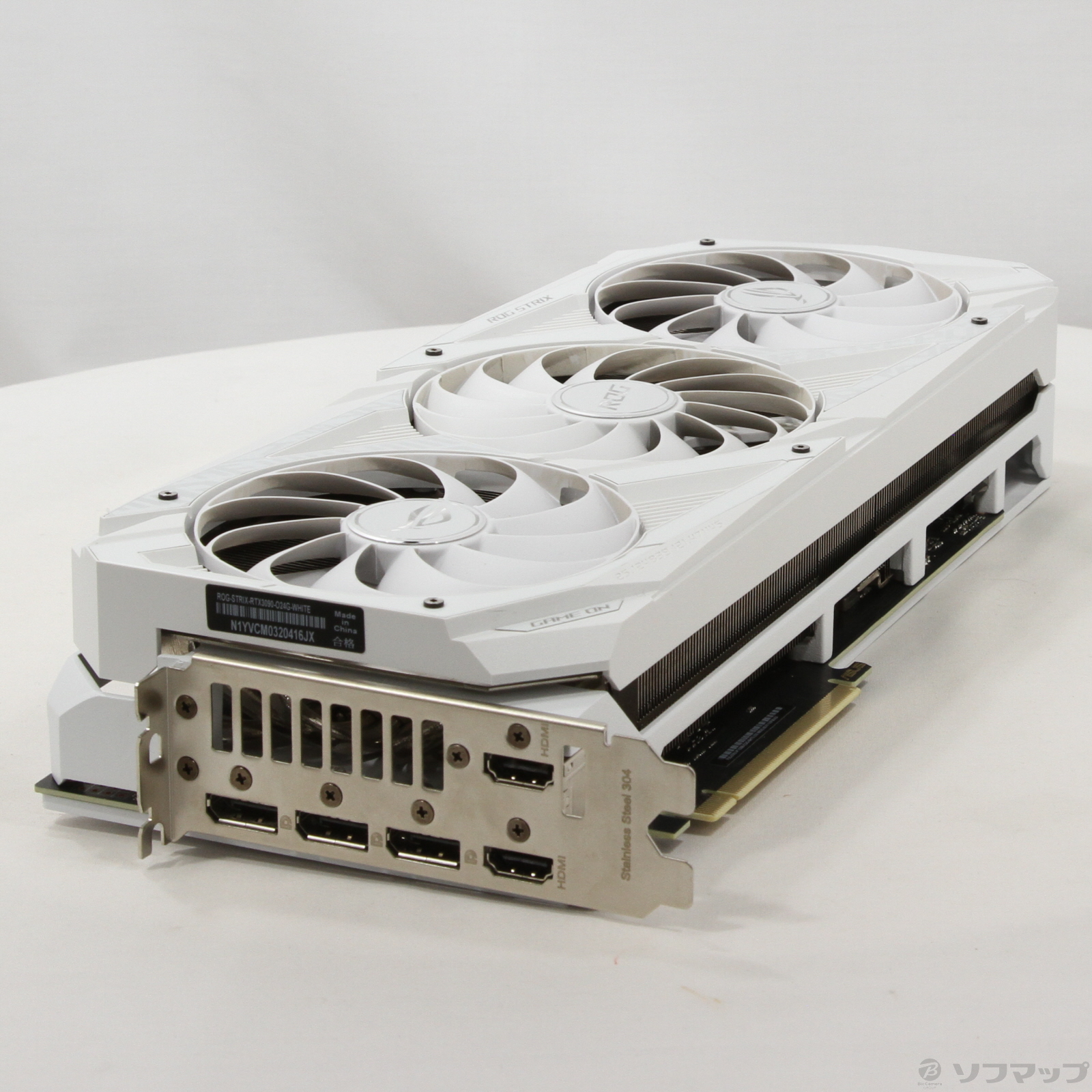 中古】ROG-STRIX-RTX3090-O24G-WHITE 24GB [2133055279010] - リコレ 