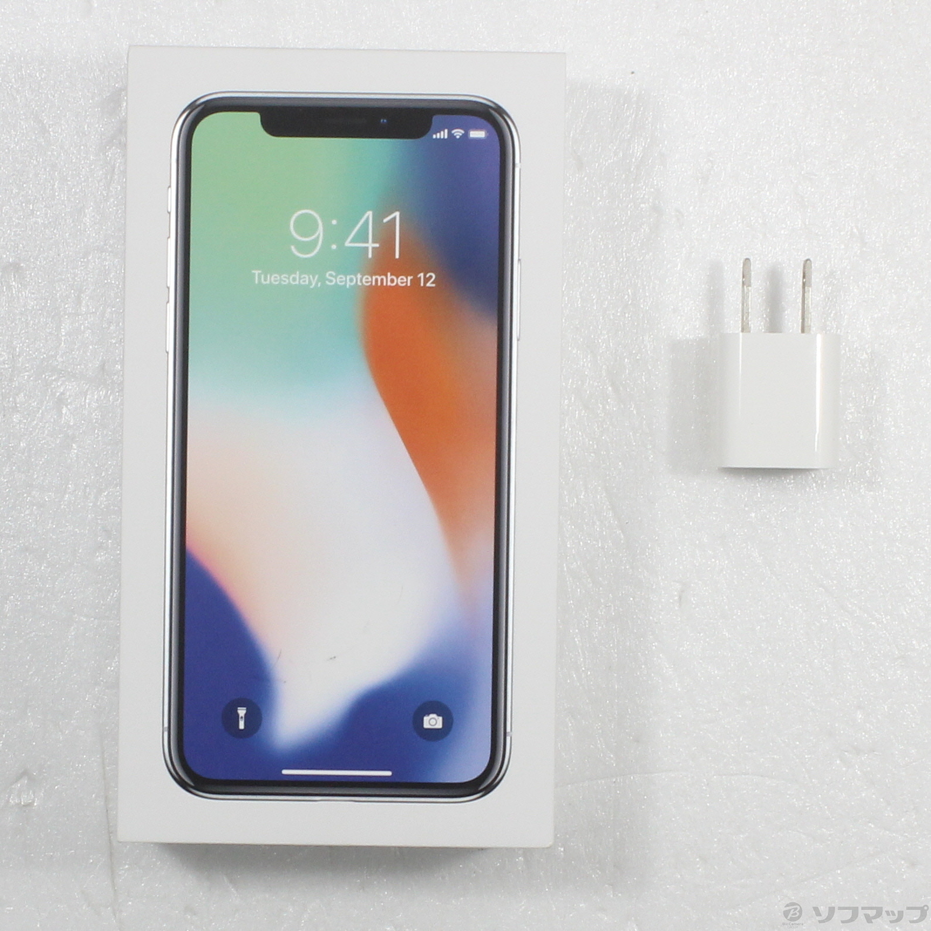 中古】iPhoneX 256GB シルバー MQC22J／A SoftBank [2133055286179] - リコレ！|ビックカメラグループ  ソフマップの中古通販サイト