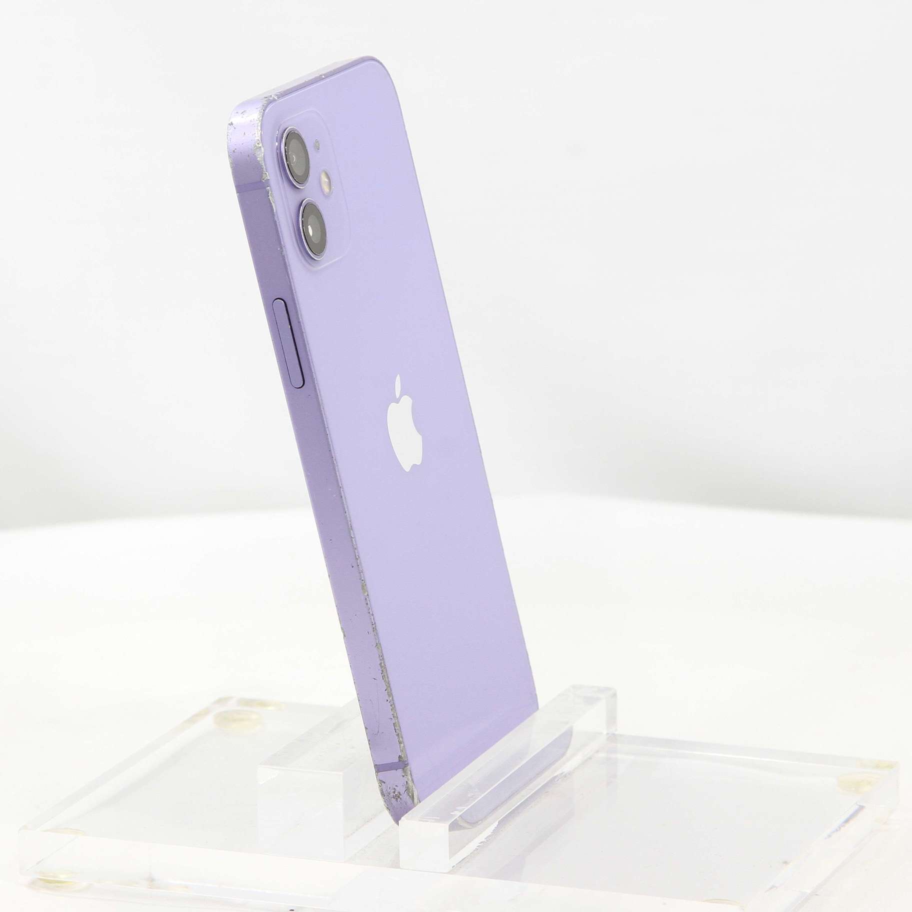 中古超美品】SIMフリー iPhone12 64GB パープル MJNH3J/A ≪au版(SIM 