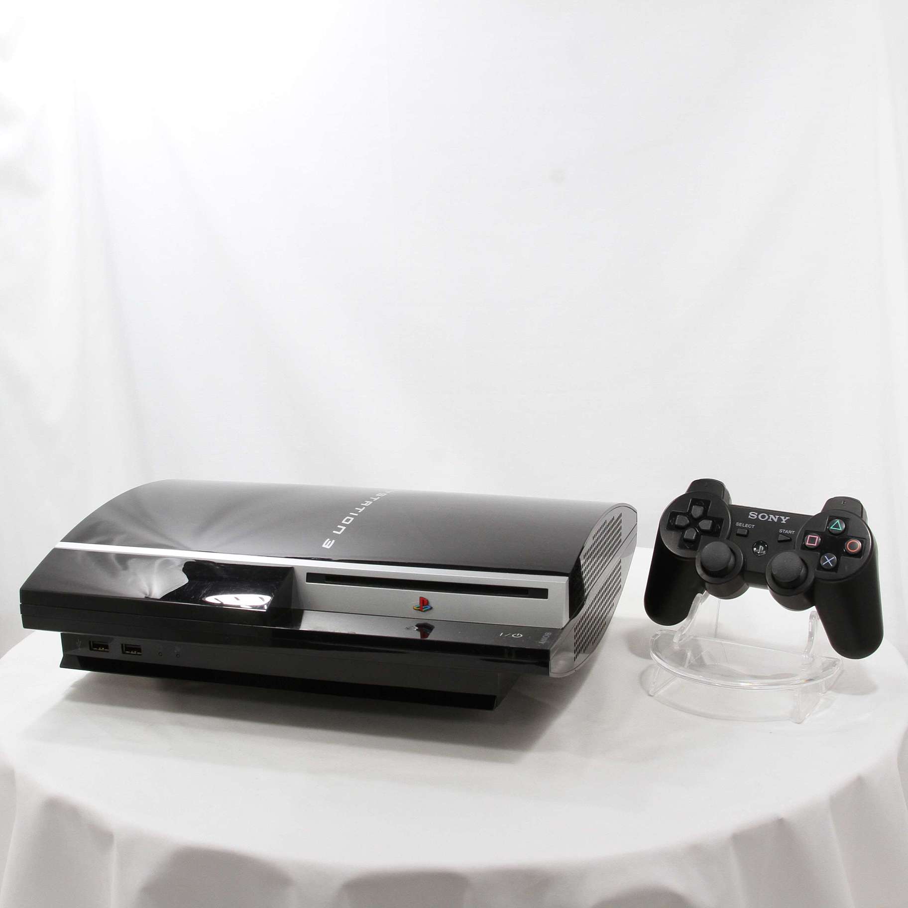 〔中古品〕 PlayStation 3 40GB クリアブラック PS3