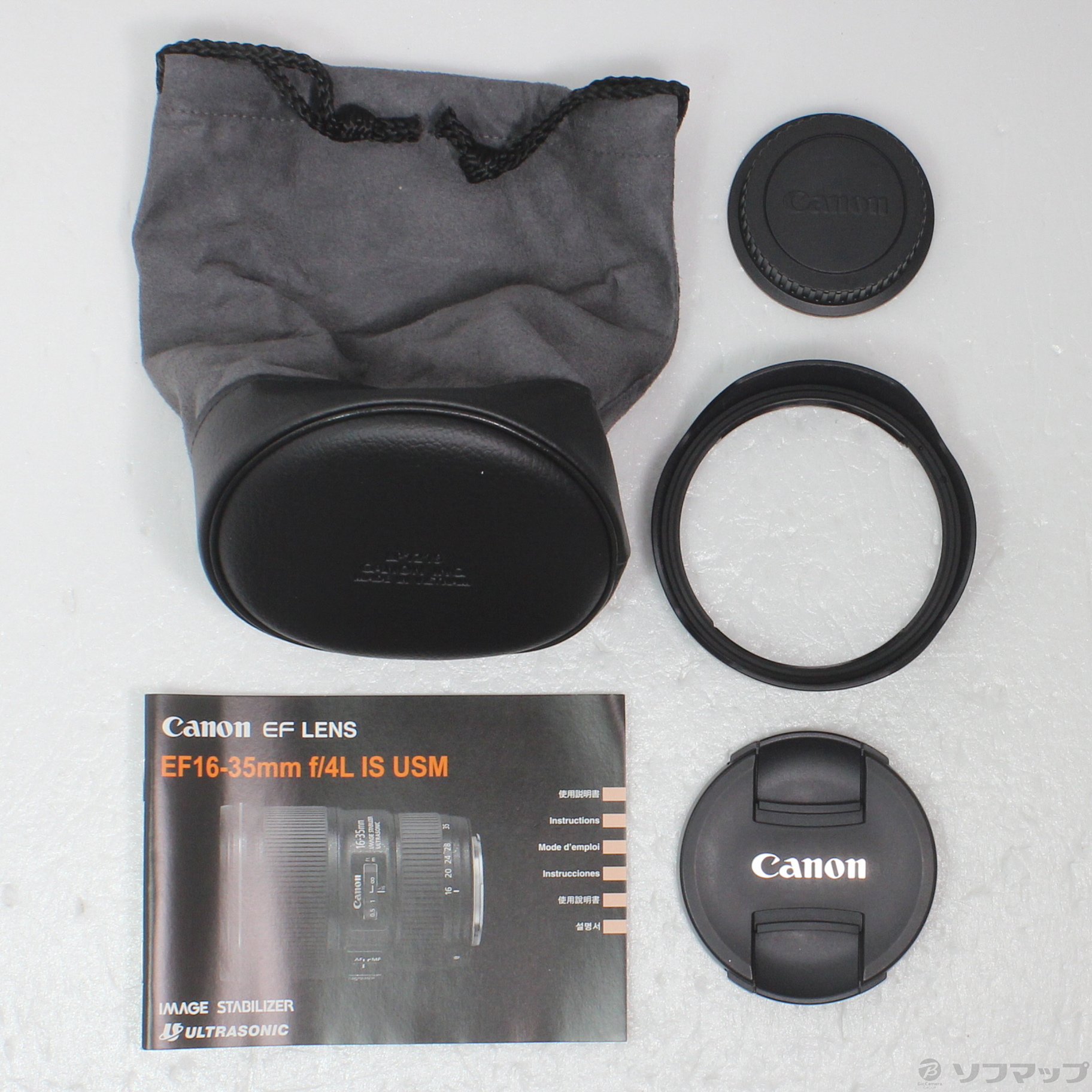 中古】Canon EF 16-35mm F4L IS USM (レンズ) [2133055302329] - リコレ！|ビックカメラグループ  ソフマップの中古通販サイト