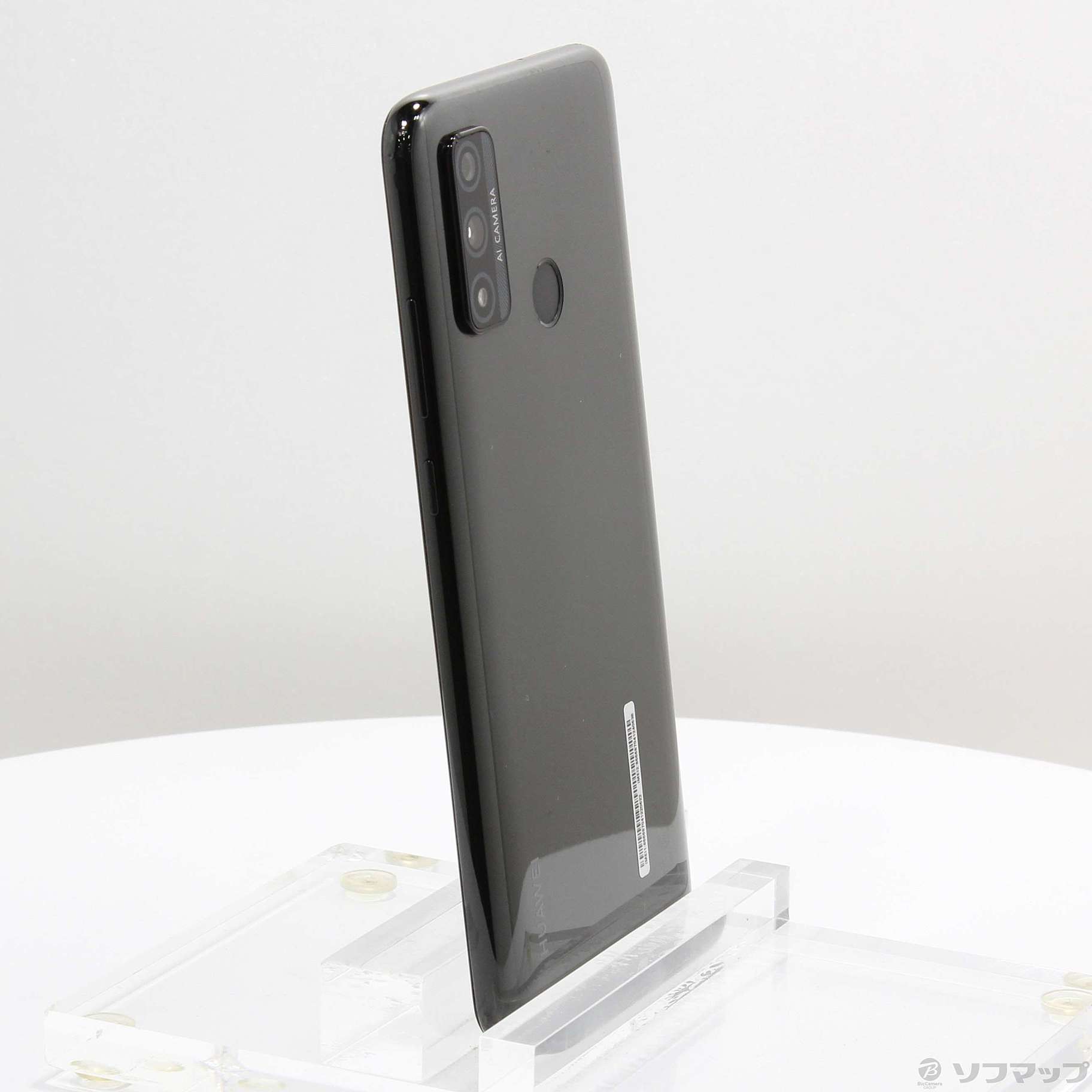 中古】HUAWEI nova lite 3+ 128GB ミッドナイトブラック POT-LX2J SIM