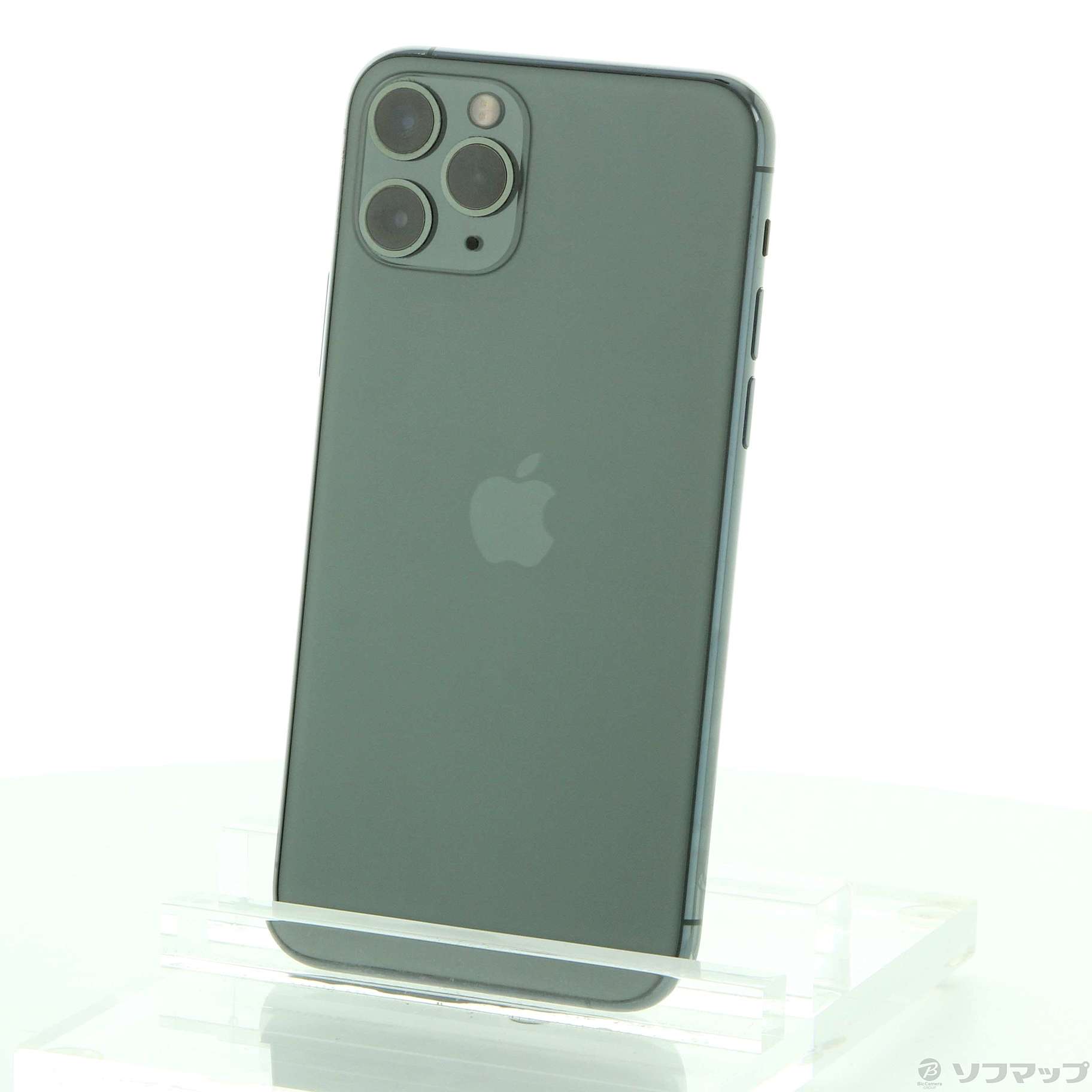 中古】iPhone11 Pro 256GB ミッドナイトグリーン MWCC2J／A SIMフリー 