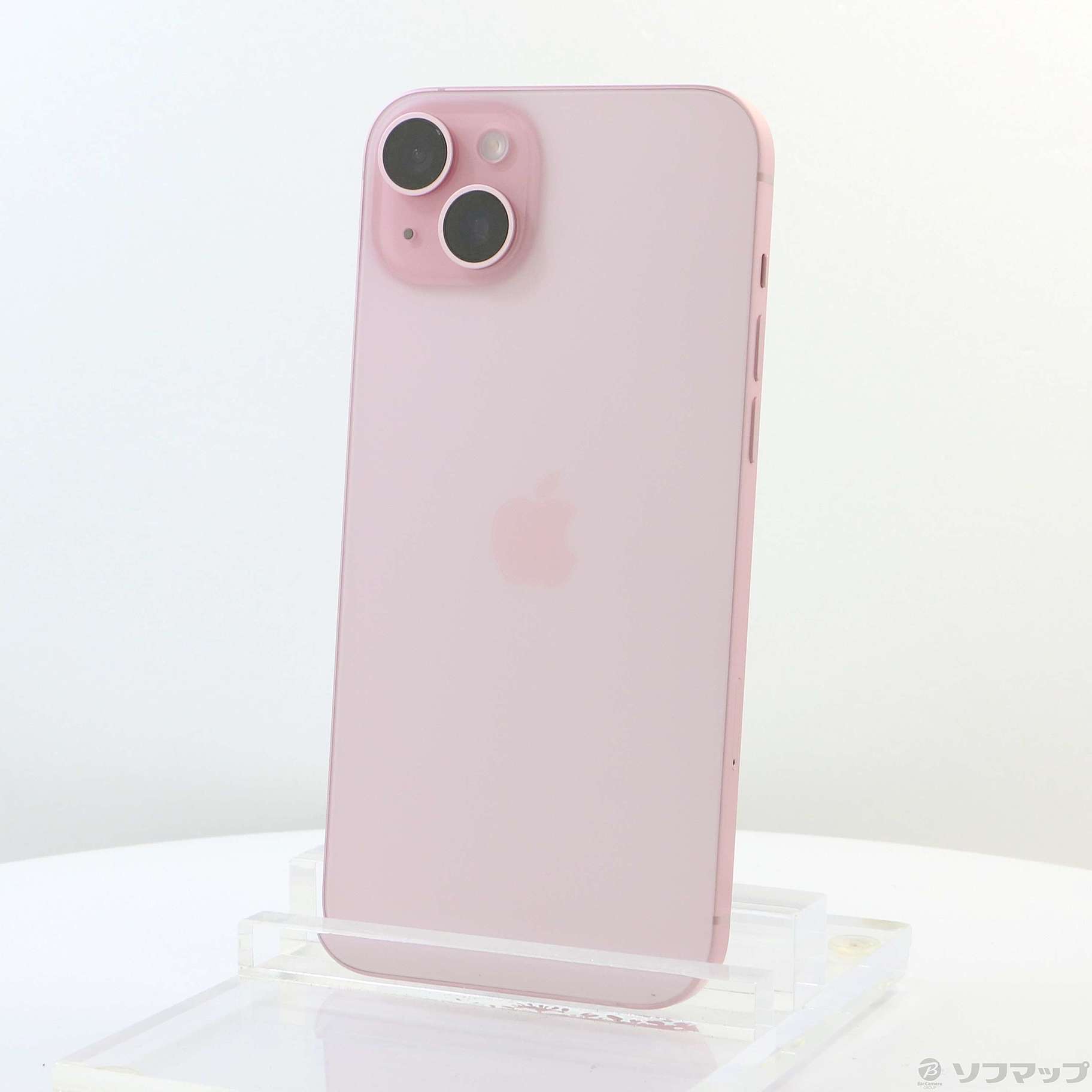 美品】iPhone 15 plus ピンクSIMフリー128GB 本体