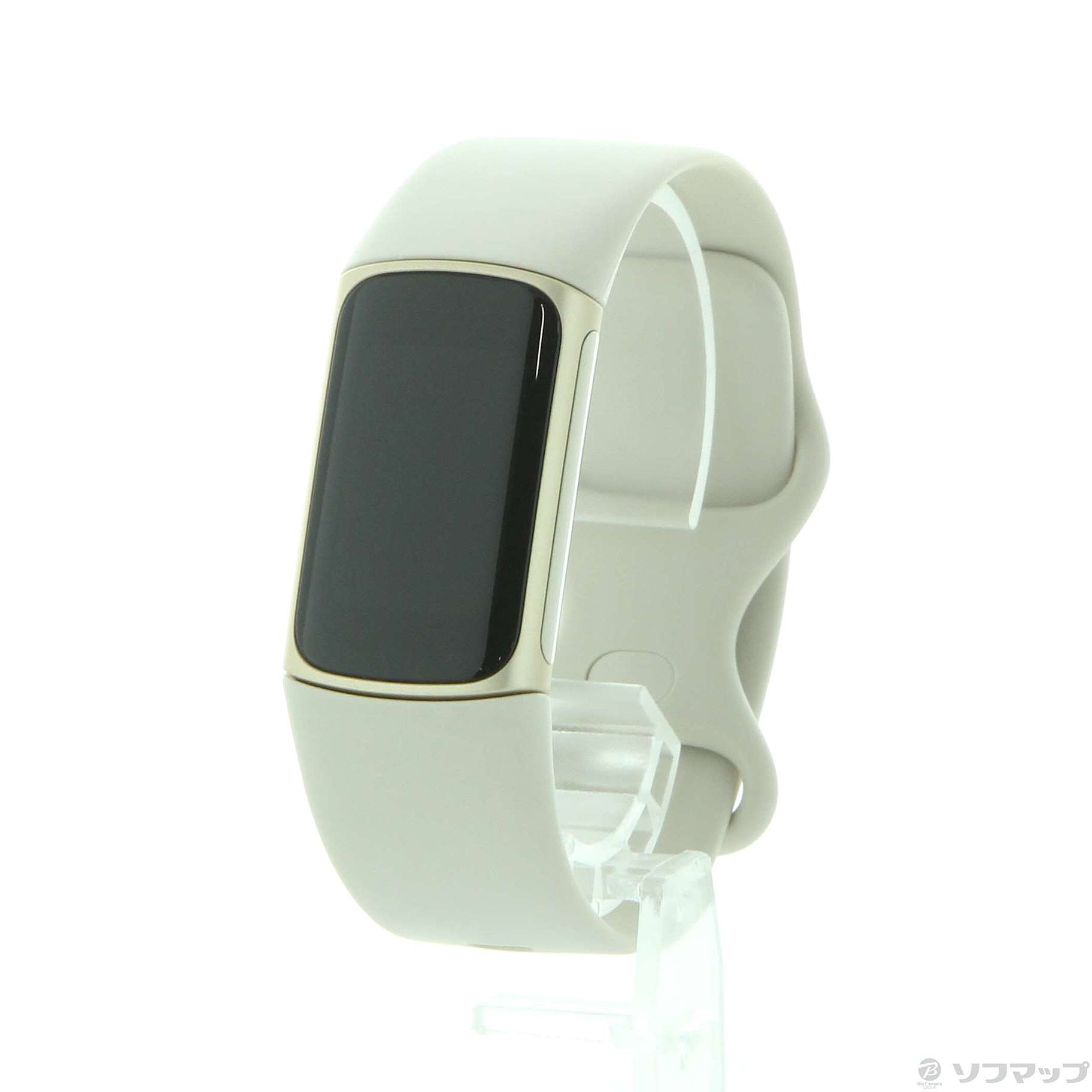 〔展示品〕 Fitbit Charge5 FB421GLWT-FRCJK ルナホワイト／ソフトゴールド