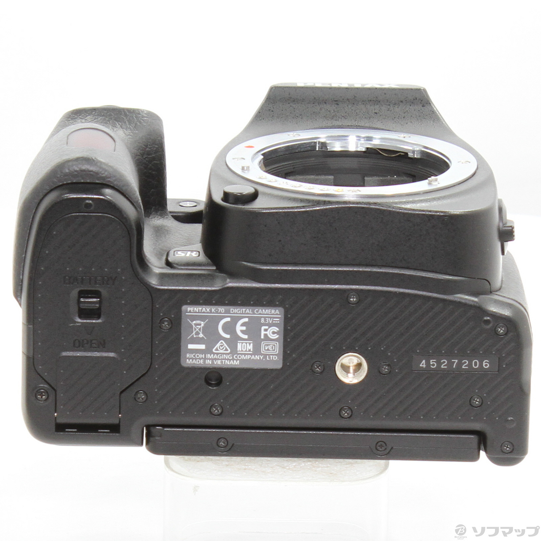中古】セール対象品 K-70 18-135WR レンズキット ブラック