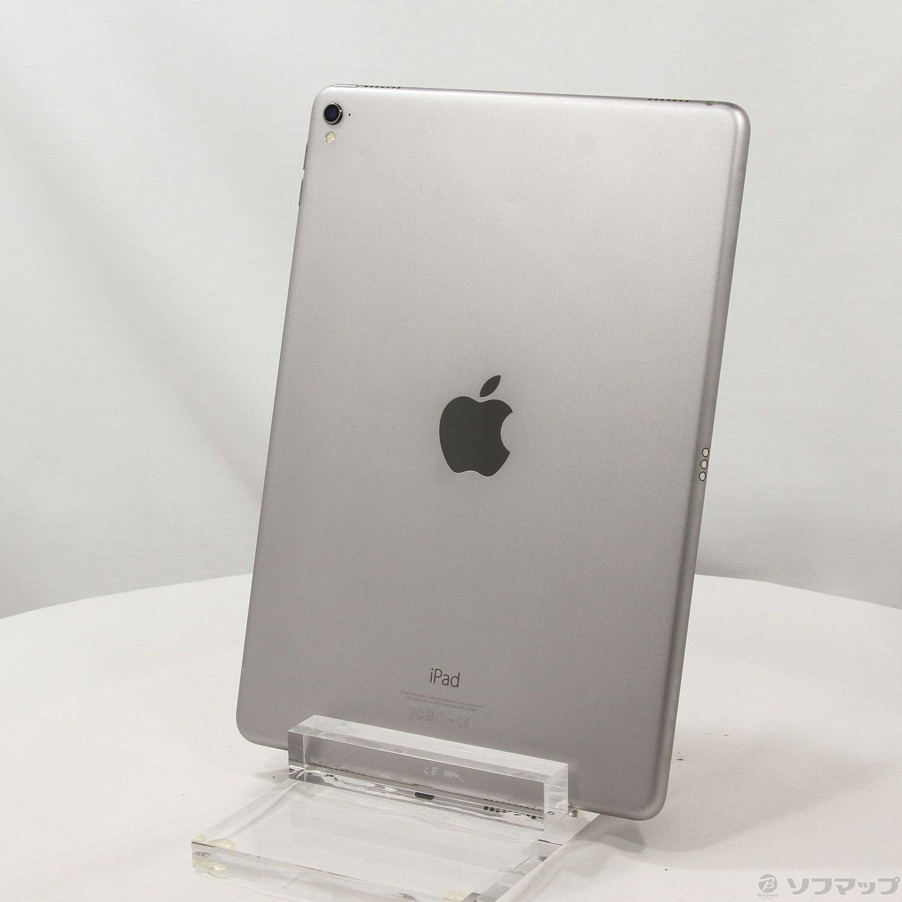 (中古)Apple iPad Pro 9.7インチ 128GB スペースグレイ MLMV2J/A Wi-Fi(258-ud)