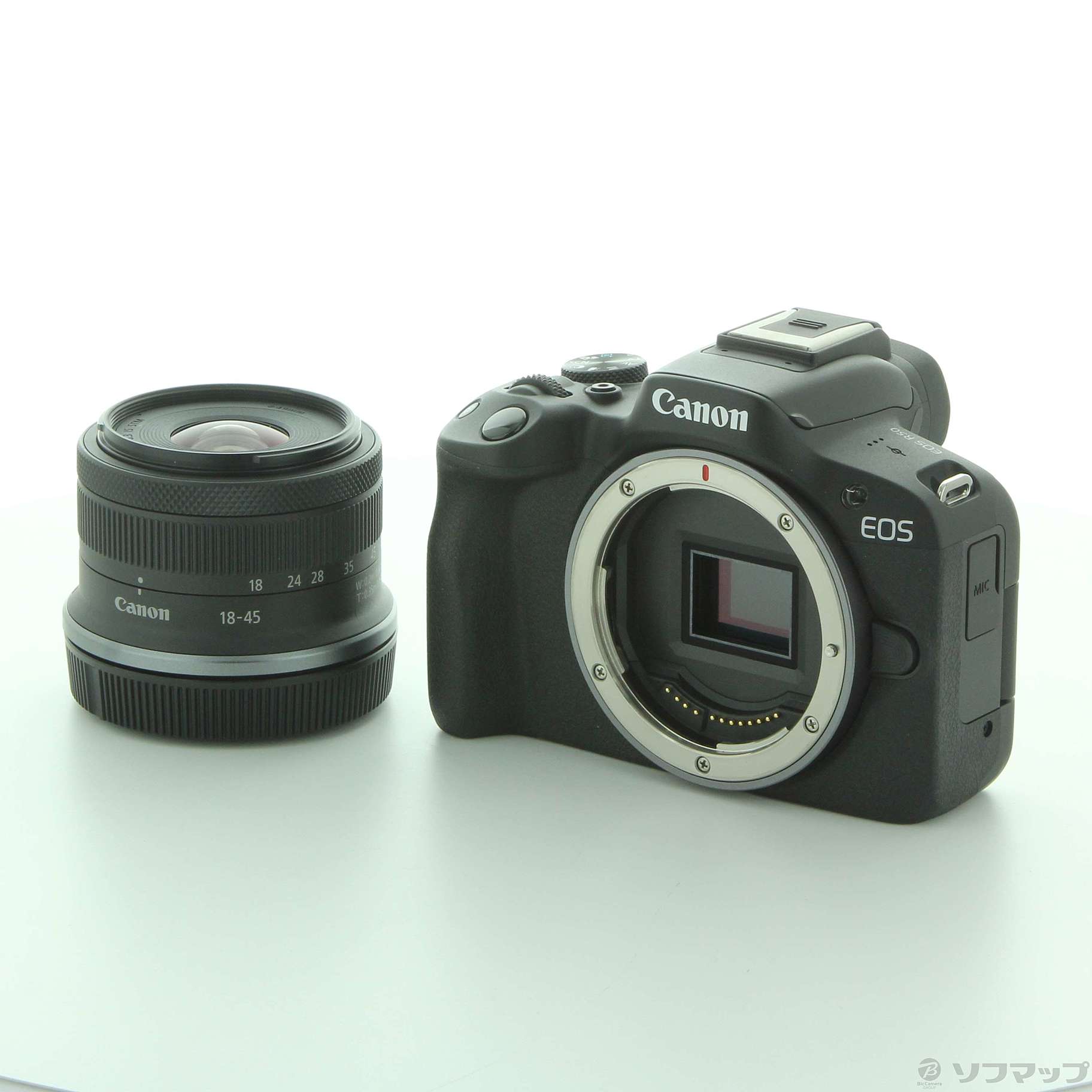 EOS R50 RF-S18-45 IS STM レンズキット ブラック