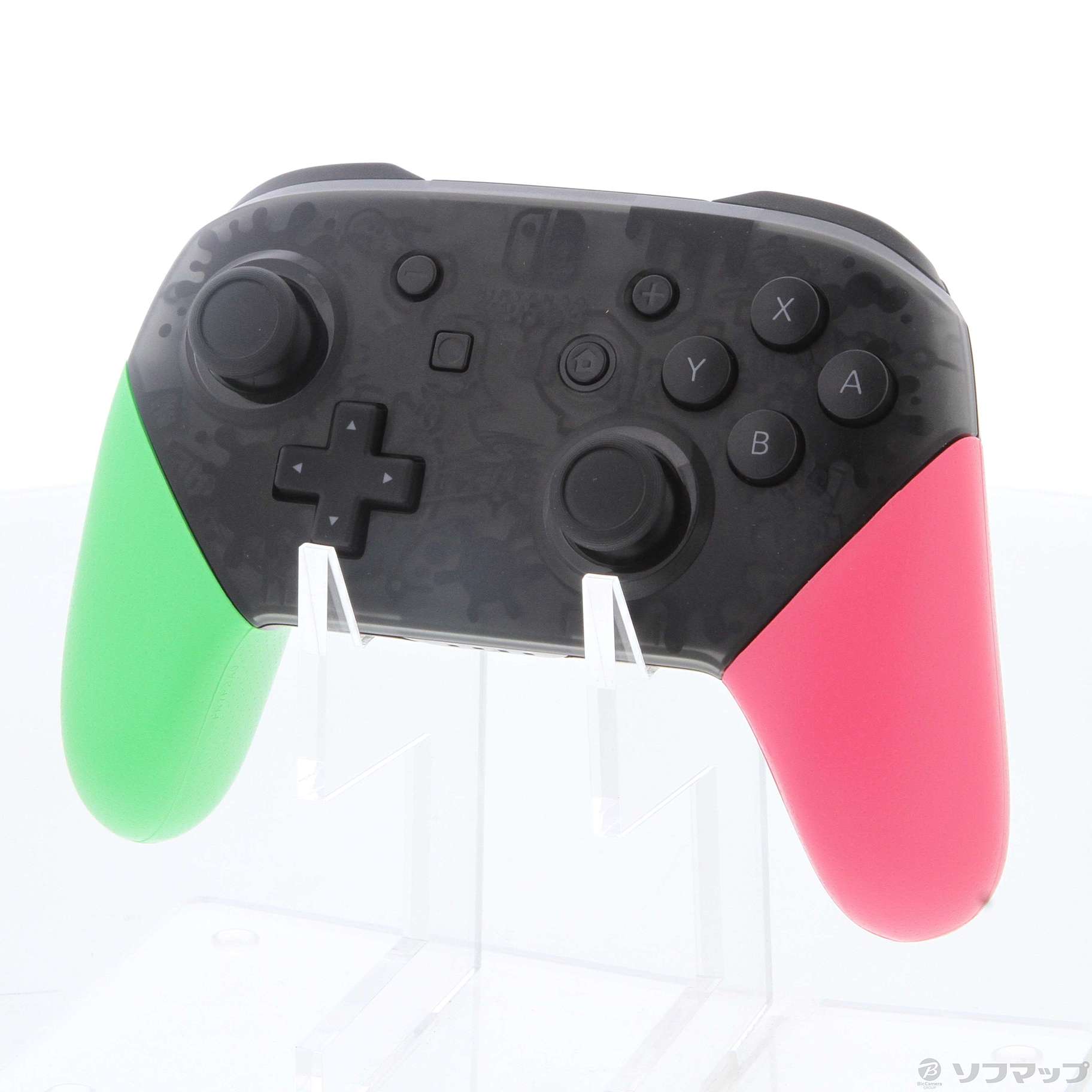 〔中古品〕 Nintendo Switch Proコントローラー スプラトゥーン2エディション HAC-A-FSSKB 【Switch】