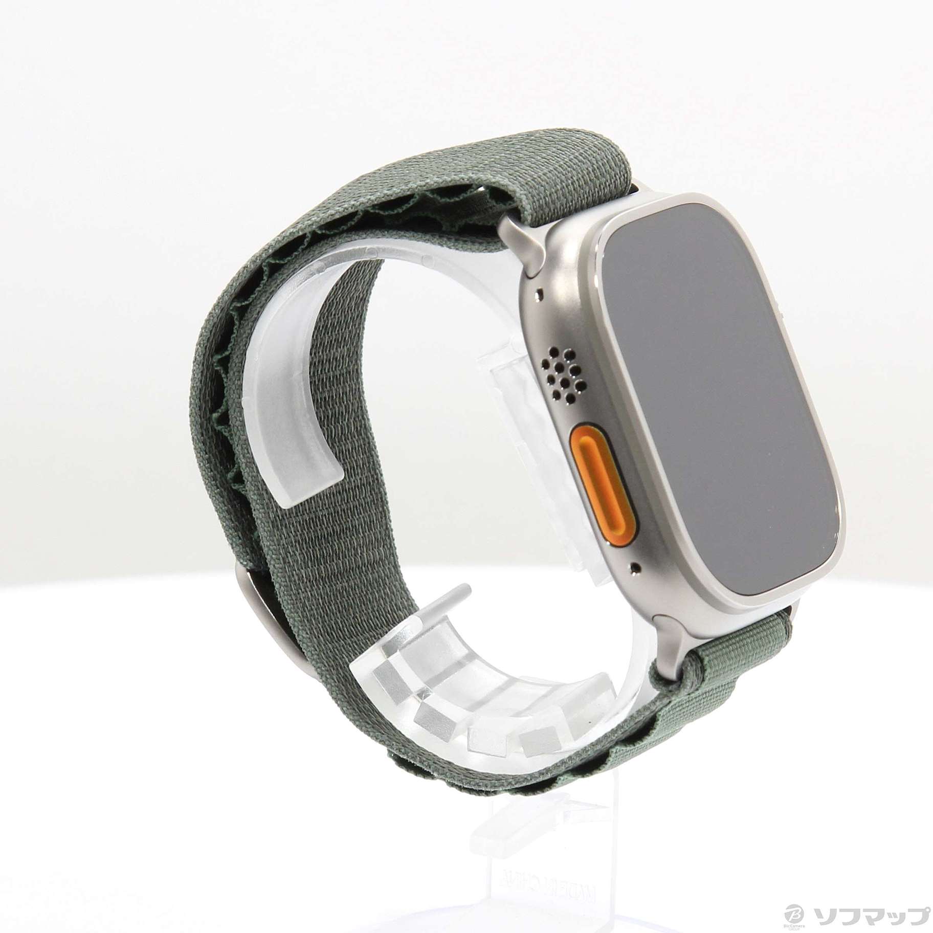 中古】Apple Watch Ultra GPS + Cellular 49mm チタニウムケース グリーンアルパインループ  [2133055360138] - リコレ！|ビックカメラグループ ソフマップの中古通販サイト