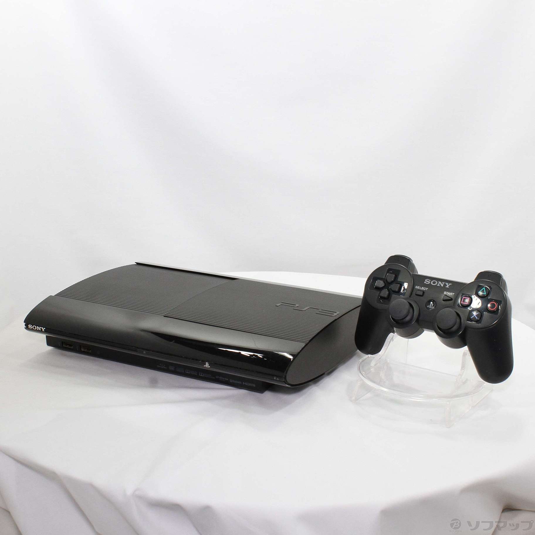 中古品〕 PlayStation 3 チャコール・ブラック 500GB CECH-4200C｜の 