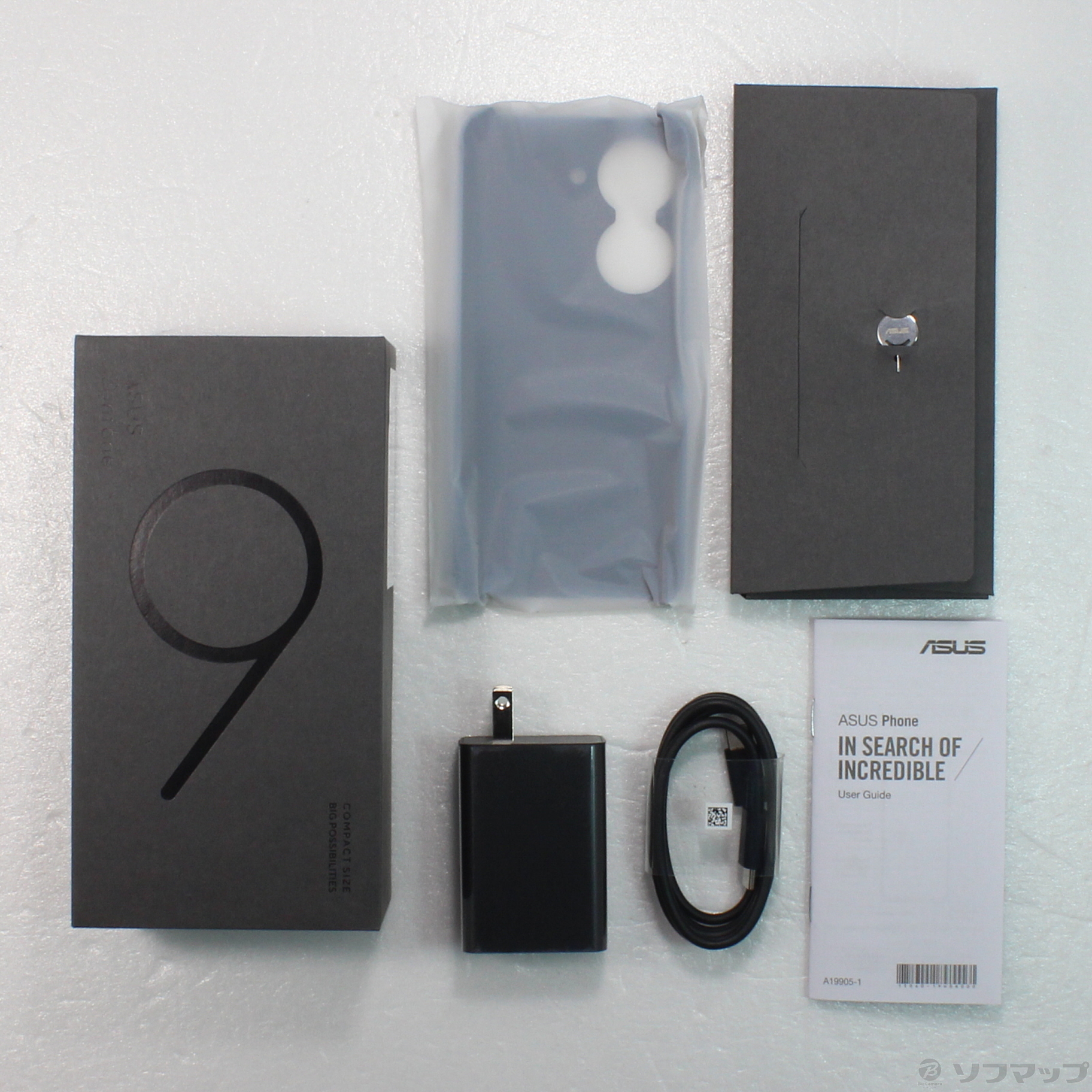 中古】Zenfone 9 128GB スターリーブルー ZF9-BL8S128 SIMフリー 