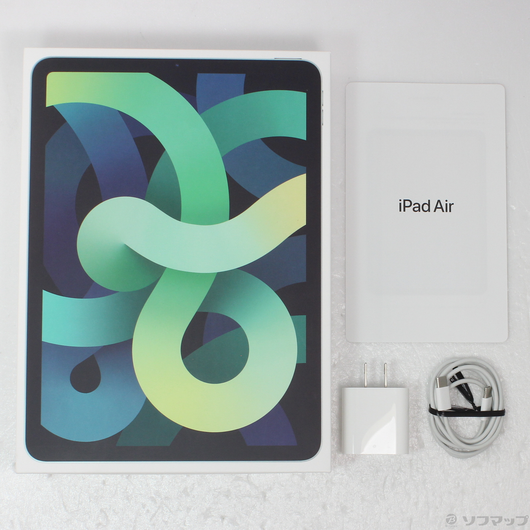 中古】iPad Air 第4世代 256GB グリーン MYG02J／A Wi-Fi ［10.9インチ 