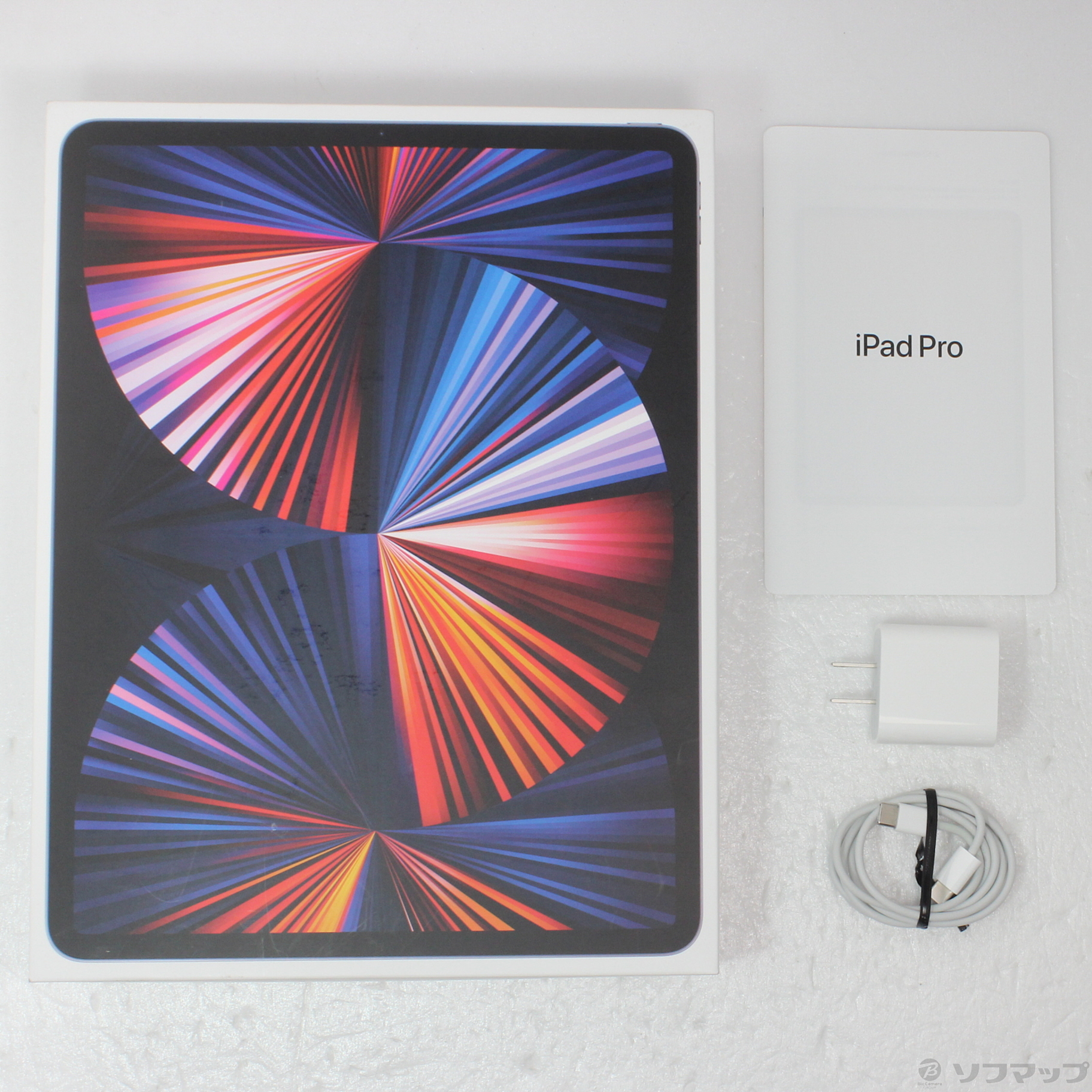 中古】iPad Pro 12.9インチ 第5世代 512GB スペースグレイ MHNK3J／A 