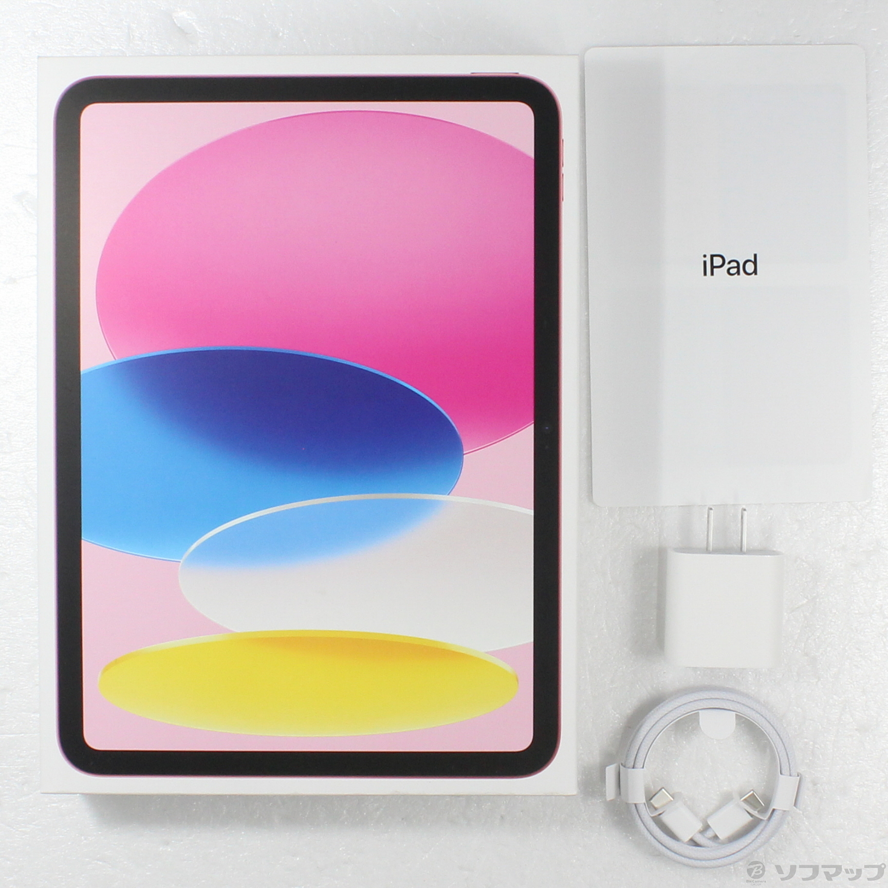 中古】iPad 第10世代 64GB ピンク MPQ33J／A Wi-Fi [2133055386381