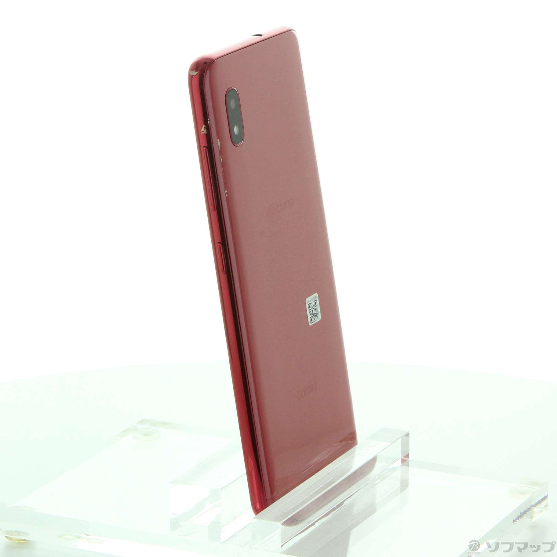 中古】GALAXY A20 32GB レッド SC-02M docomoロック解除SIMフリー