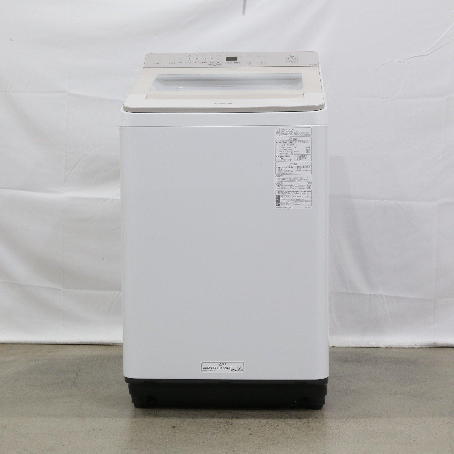 中古】〔展示品〕 全自動洗濯機 FAシリーズ シャンパン NA-FA11K2-N 