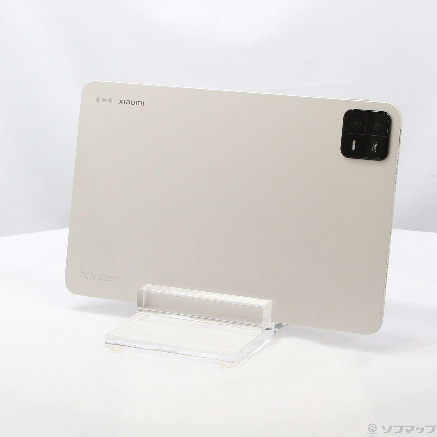〔中古品〕 Xiaomi Pad 6 128GB シャンパンゴールド VHU4358JP Wi-Fi ［11インチ液晶／Snapdragon 870］