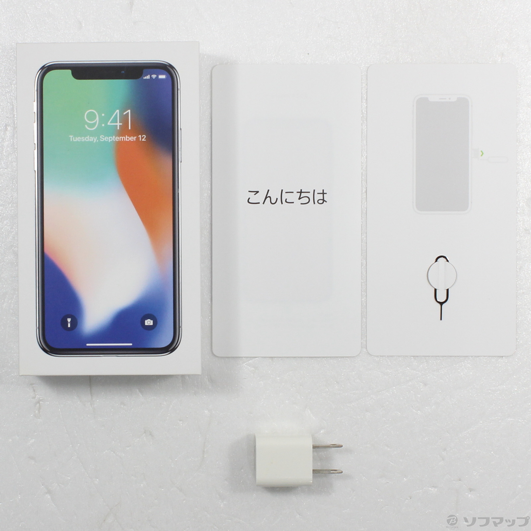 中古】iPhoneX 256GB シルバー MQC22J／A SIMフリー [2133055439407] -  法人専用リコレ！|ソフマップの法人専用中古通販サイト