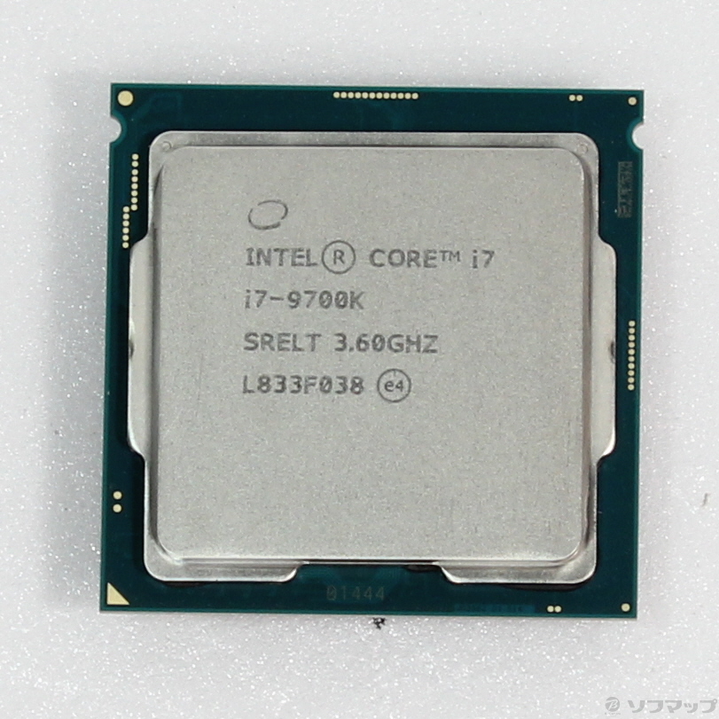 中古品〕 Core i7 9700K 〔3.6GHz／LGA 1151〕｜の通販はソフマップ[sofmap]