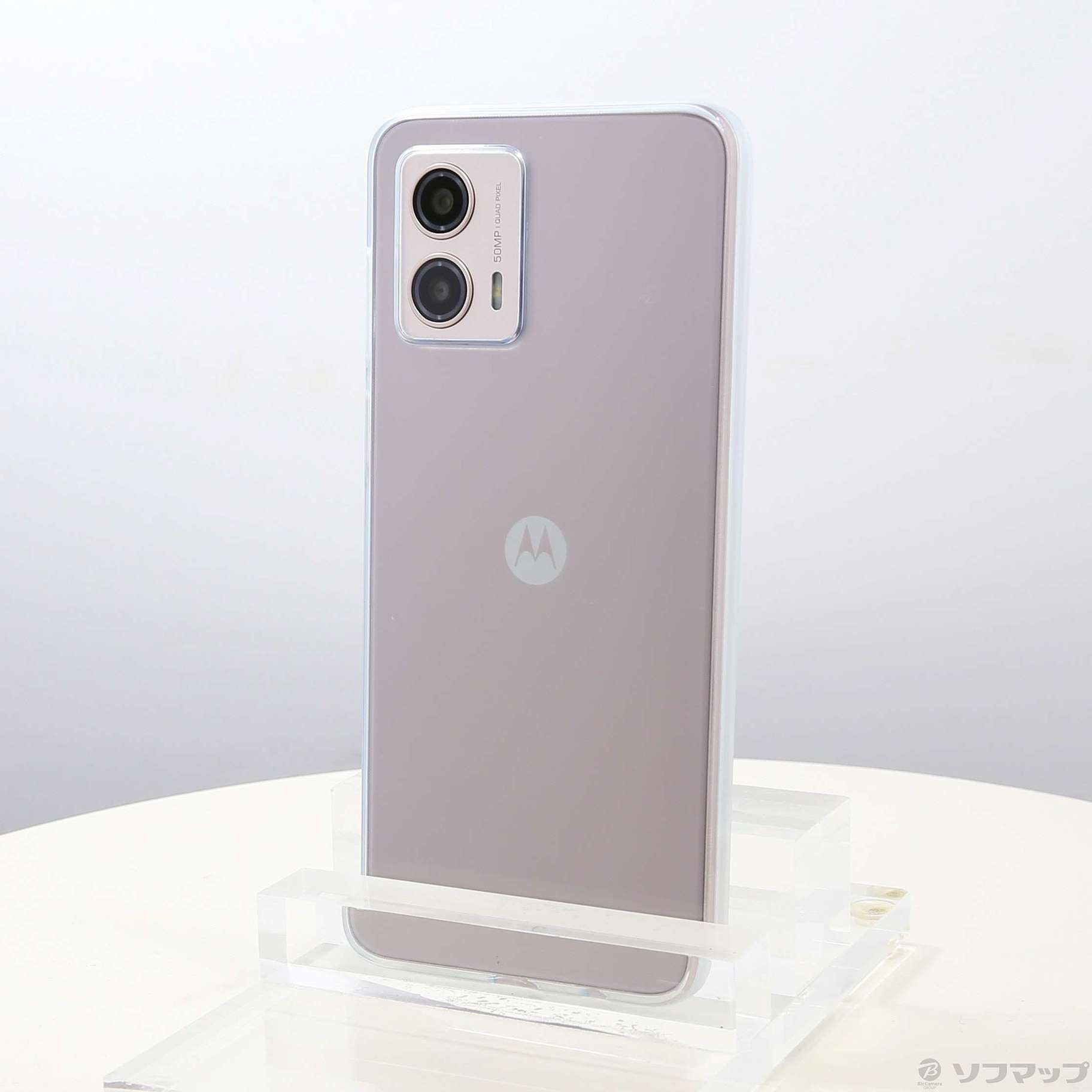 中古】moto g53y 5G 128GB ペールピンク MOSAD3 Y!mobile