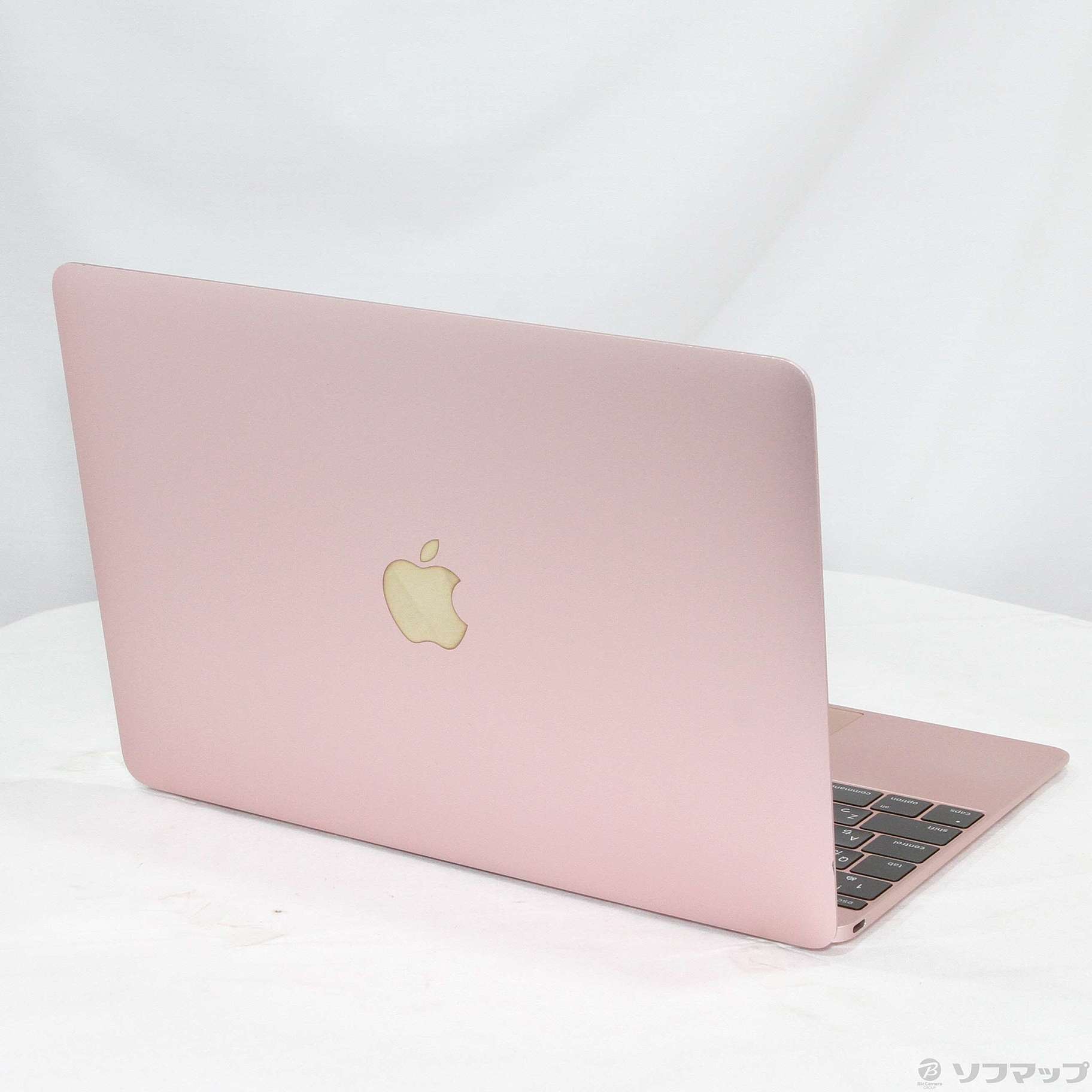 〔中古品（難あり）〕 MacBook 12-inch Early 2016 MMGM2J／A Core_m5 1.2GHz 8GB SSD512GB  ローズゴールド 〔10.15 Catalina〕