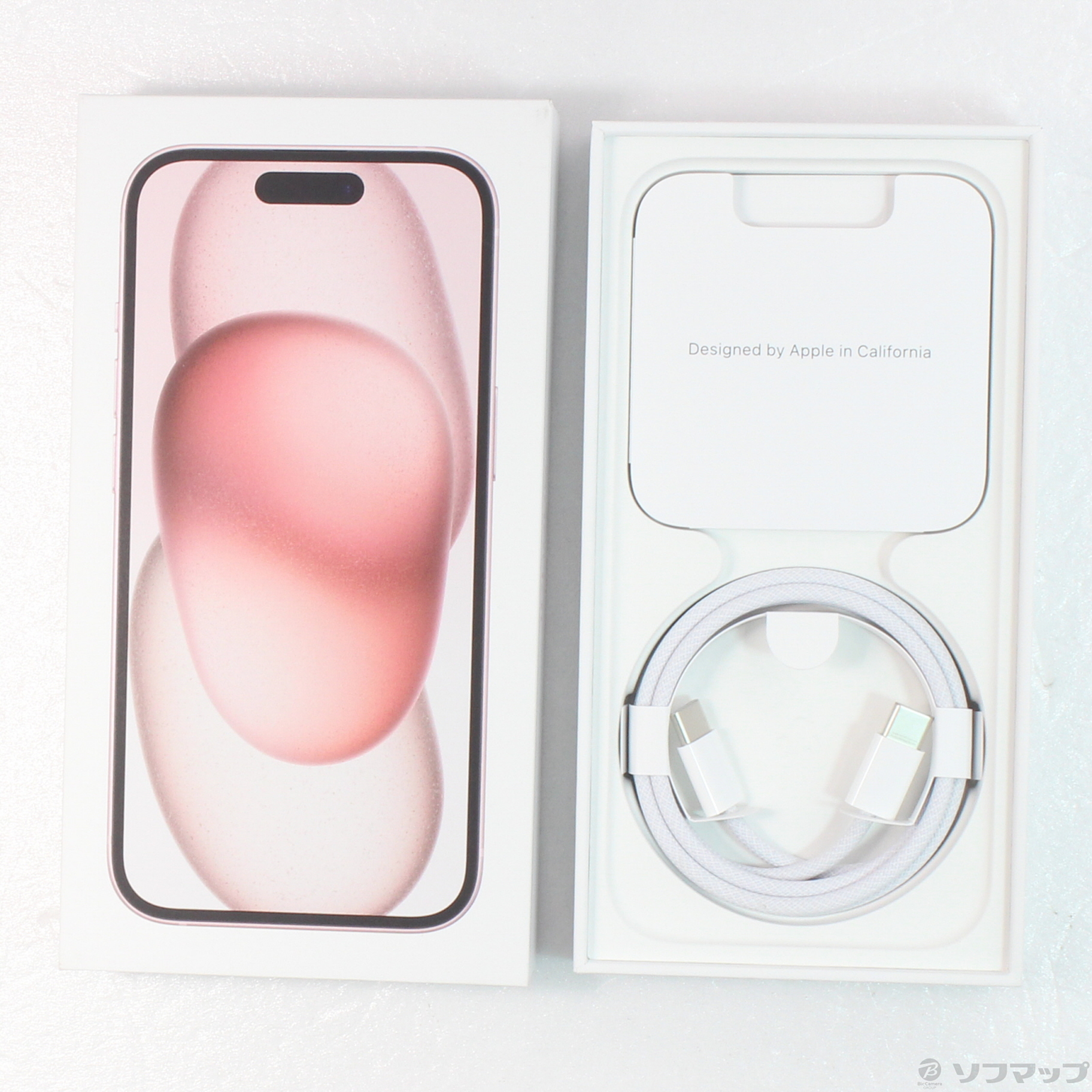 中古】iPhone15 512GB ピンク MTMV3J／A SIMフリー [2133055455667