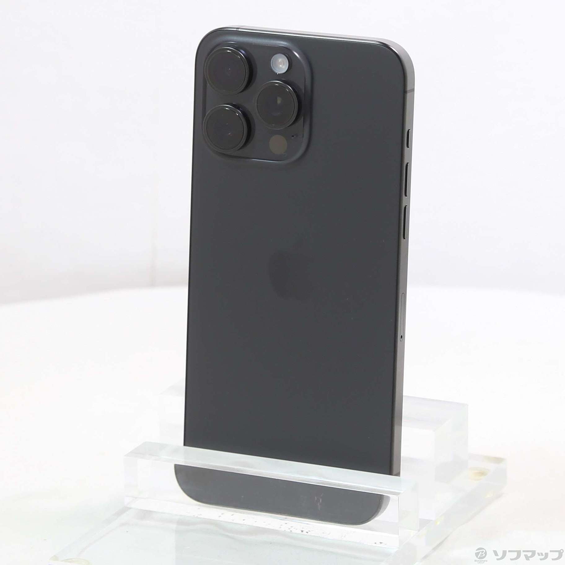 中古】iPhone15 Pro Max 1TB ブラックチタニウム MU6Y3J／A SIMフリー [2133055456305] -  リコレ！|ビックカメラグループ ソフマップの中古通販サイト