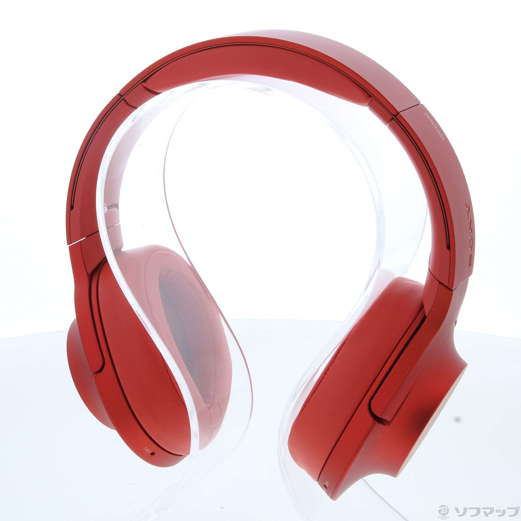 中古】h.ear on Wireless NC MDR-100ABN シナバーレッド [2133055456497] -  リコレ！|ビックカメラグループ ソフマップの中古通販サイト