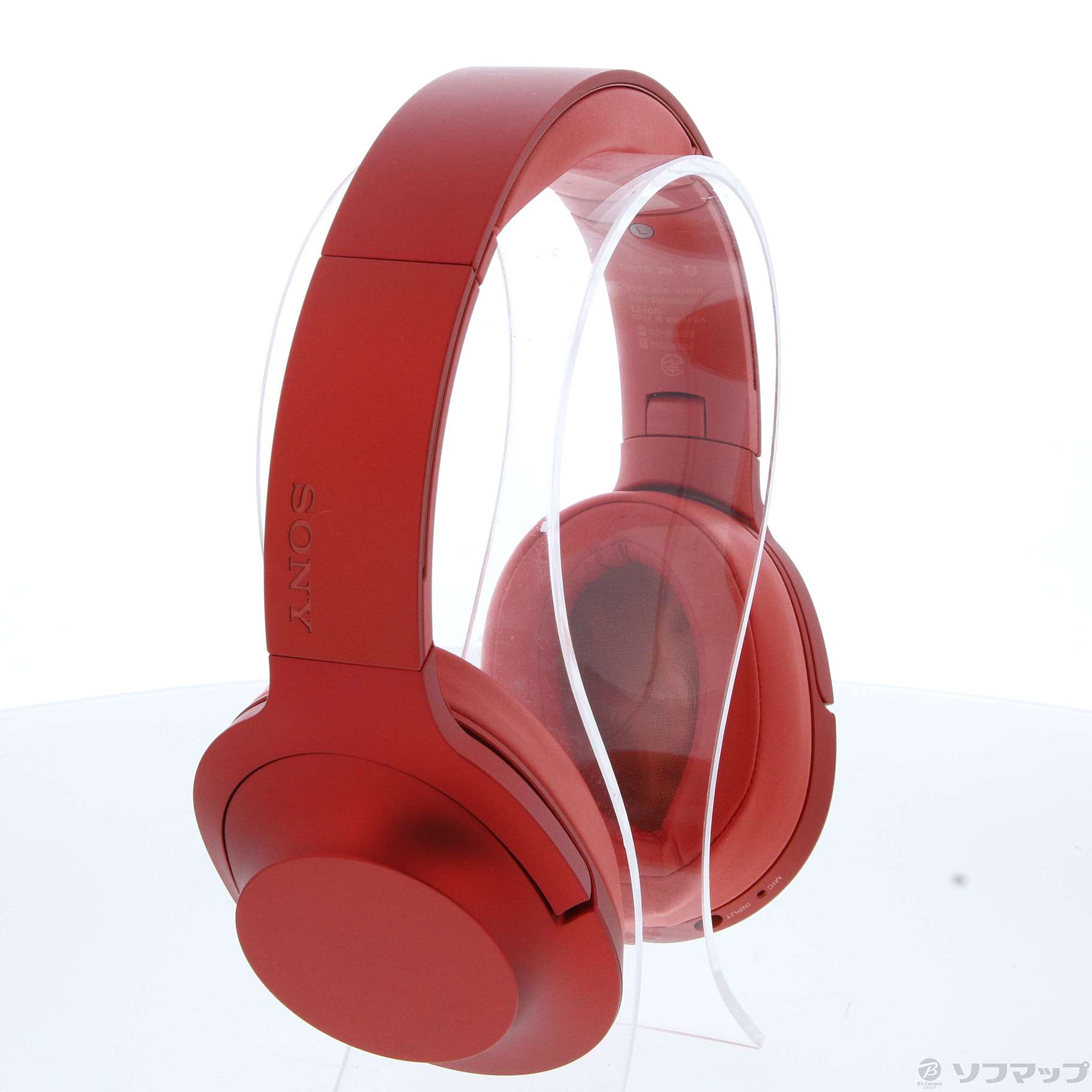 h.ear on Wireless NC（MDR-100ABN）シナバーレッド