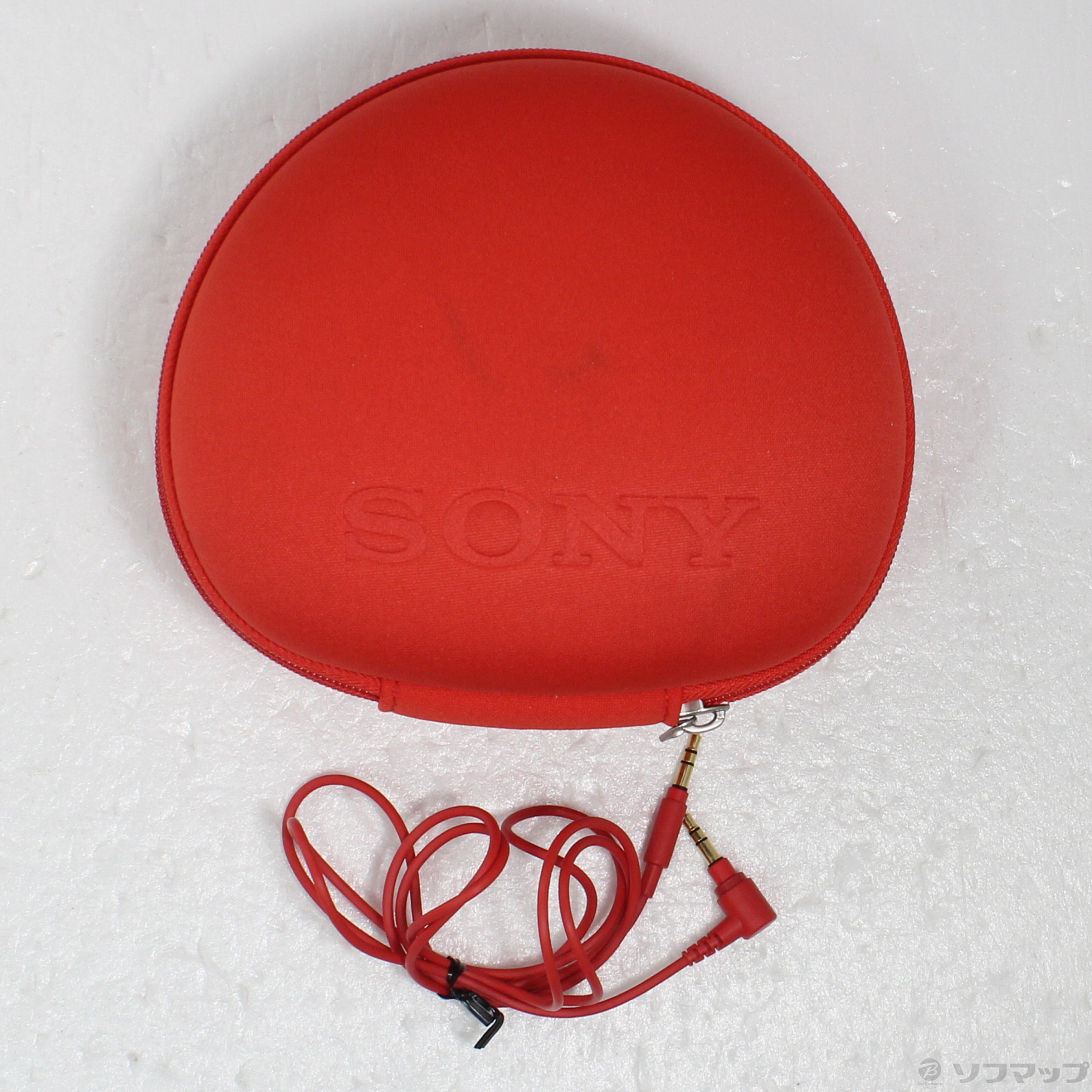 中古】h.ear on Wireless NC MDR-100ABN シナバーレッド